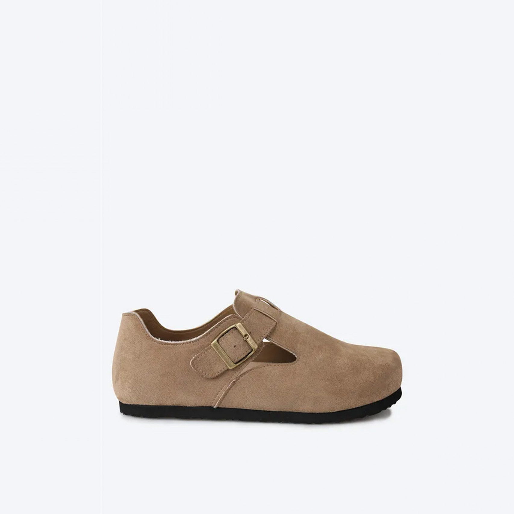 스웨이드 버클 슬립온 베이지 / HPCV4FA40235