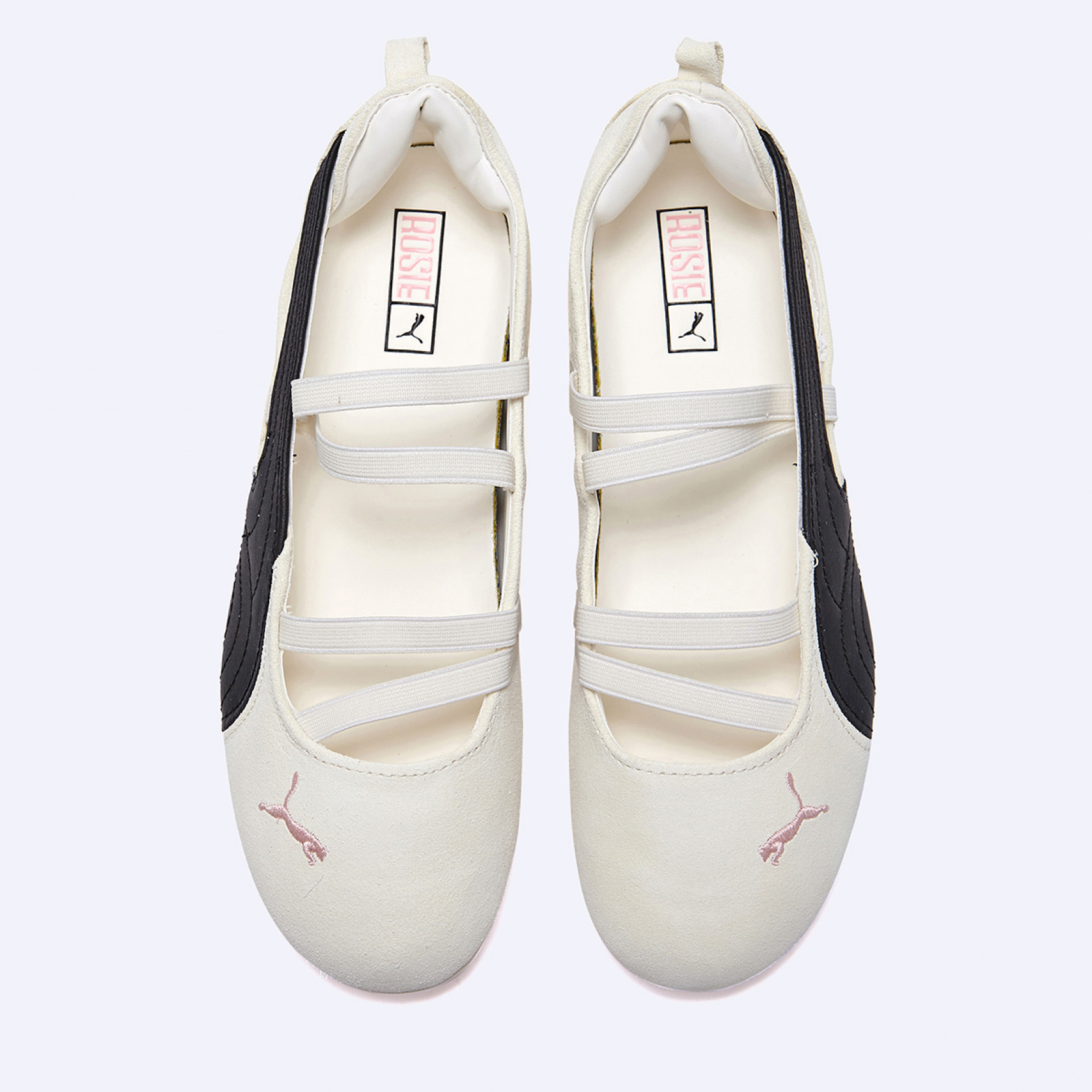 스피드캣 발렛 스웨이드 x 로제 웜 화이트 핑크 / 404395-01