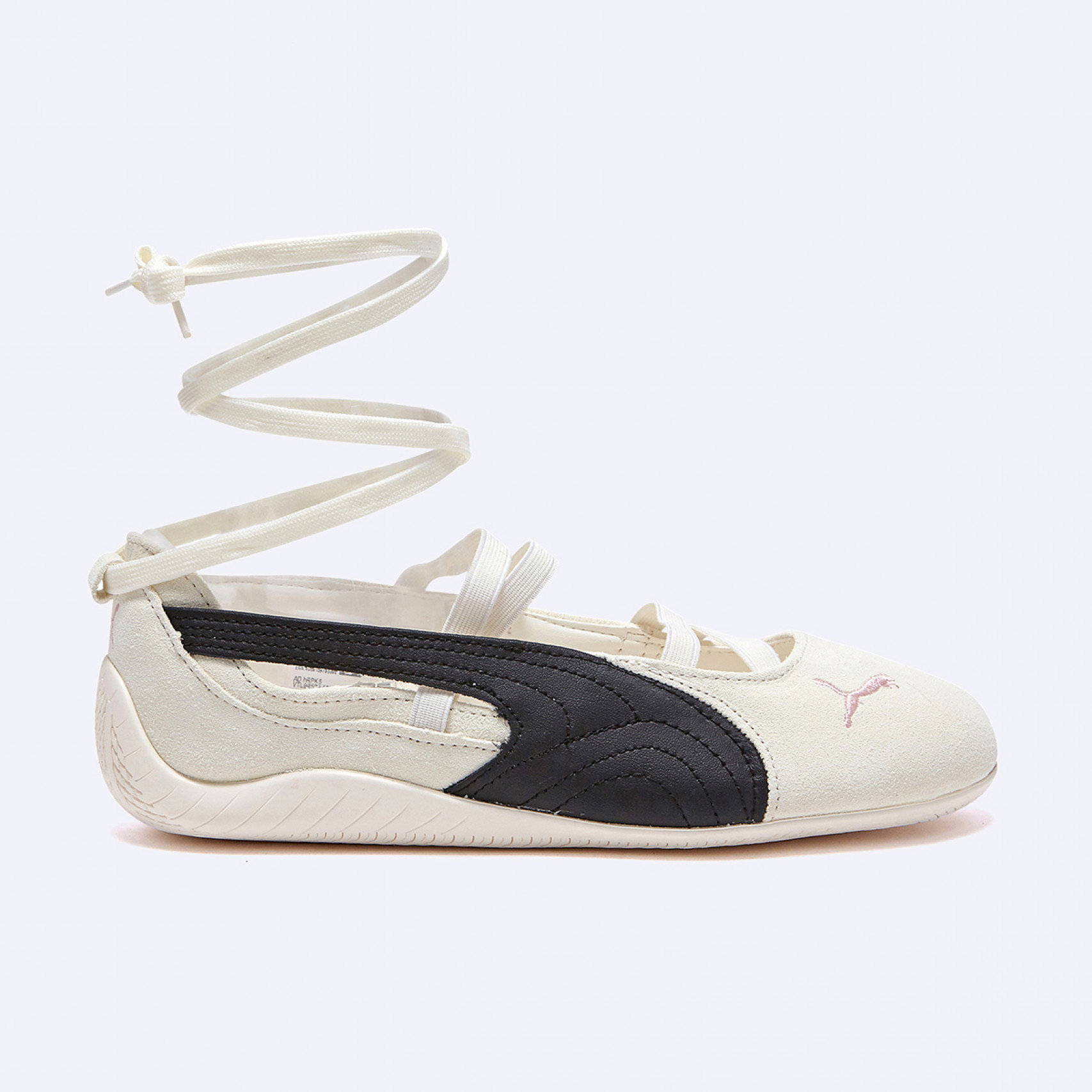 스피드캣 발렛 스웨이드 x 로제 웜 화이트 핑크 / 404395-01