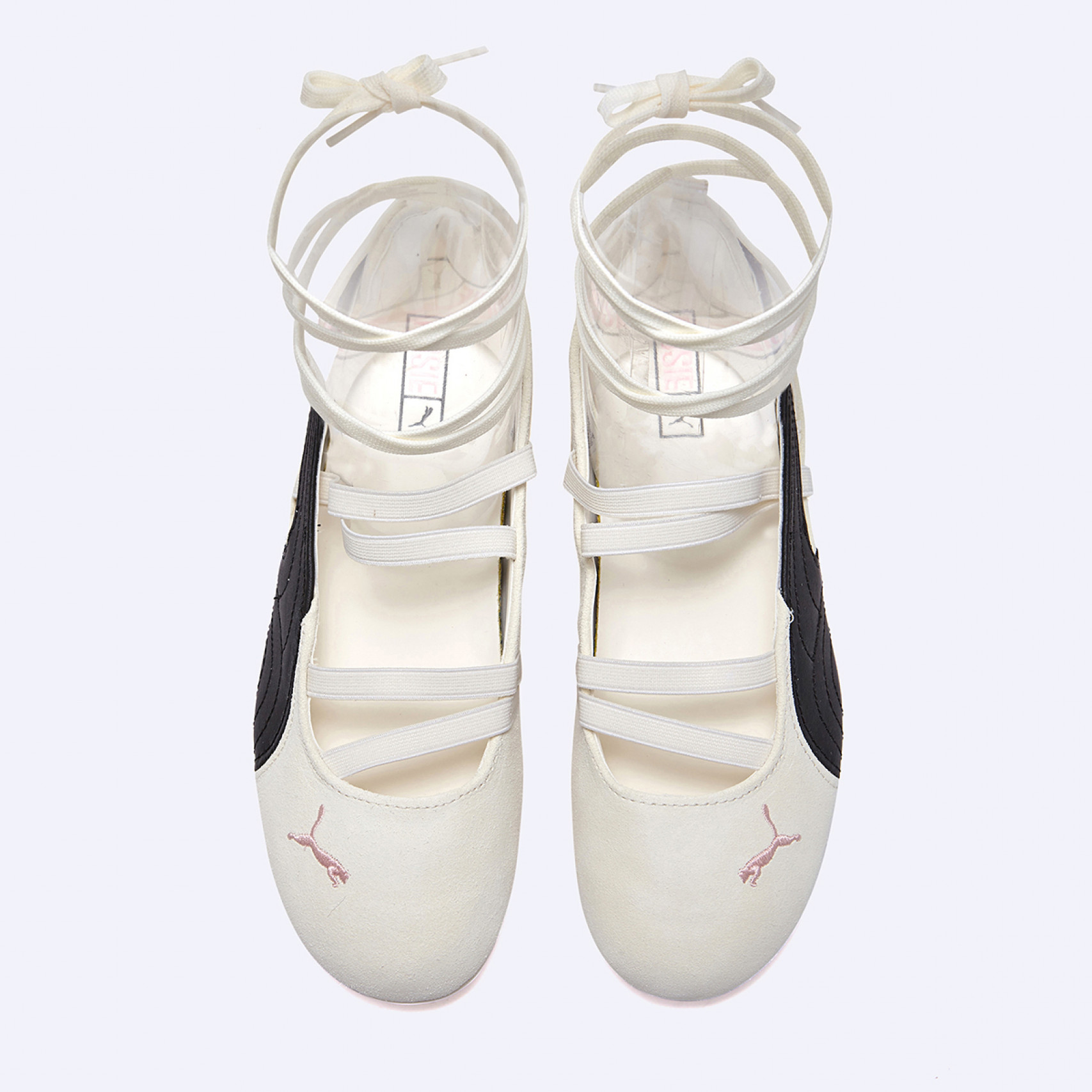 스피드캣 발렛 스웨이드 x 로제 웜 화이트 핑크 / 404395-01