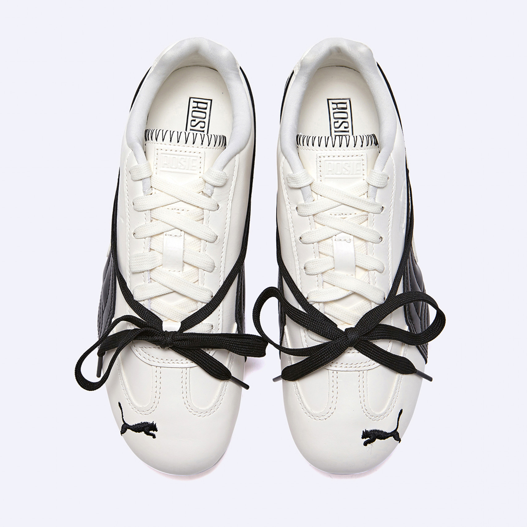 푸마x블랙핑크 로제 스피드캣 LEA 웜 화이트 블랙 / 40439001