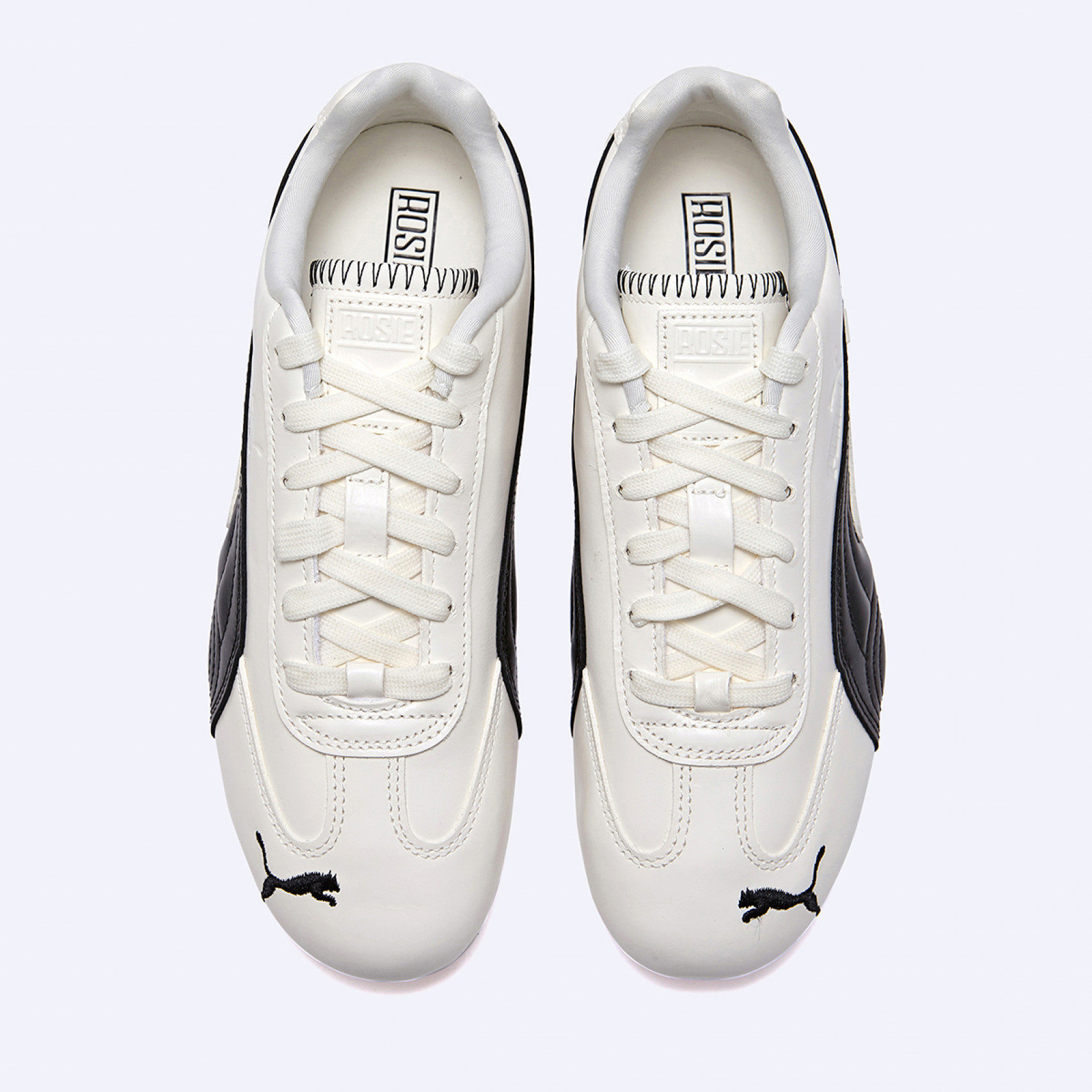 푸마x블랙핑크 로제 스피드캣 LEA 웜 화이트 블랙 / 40439001