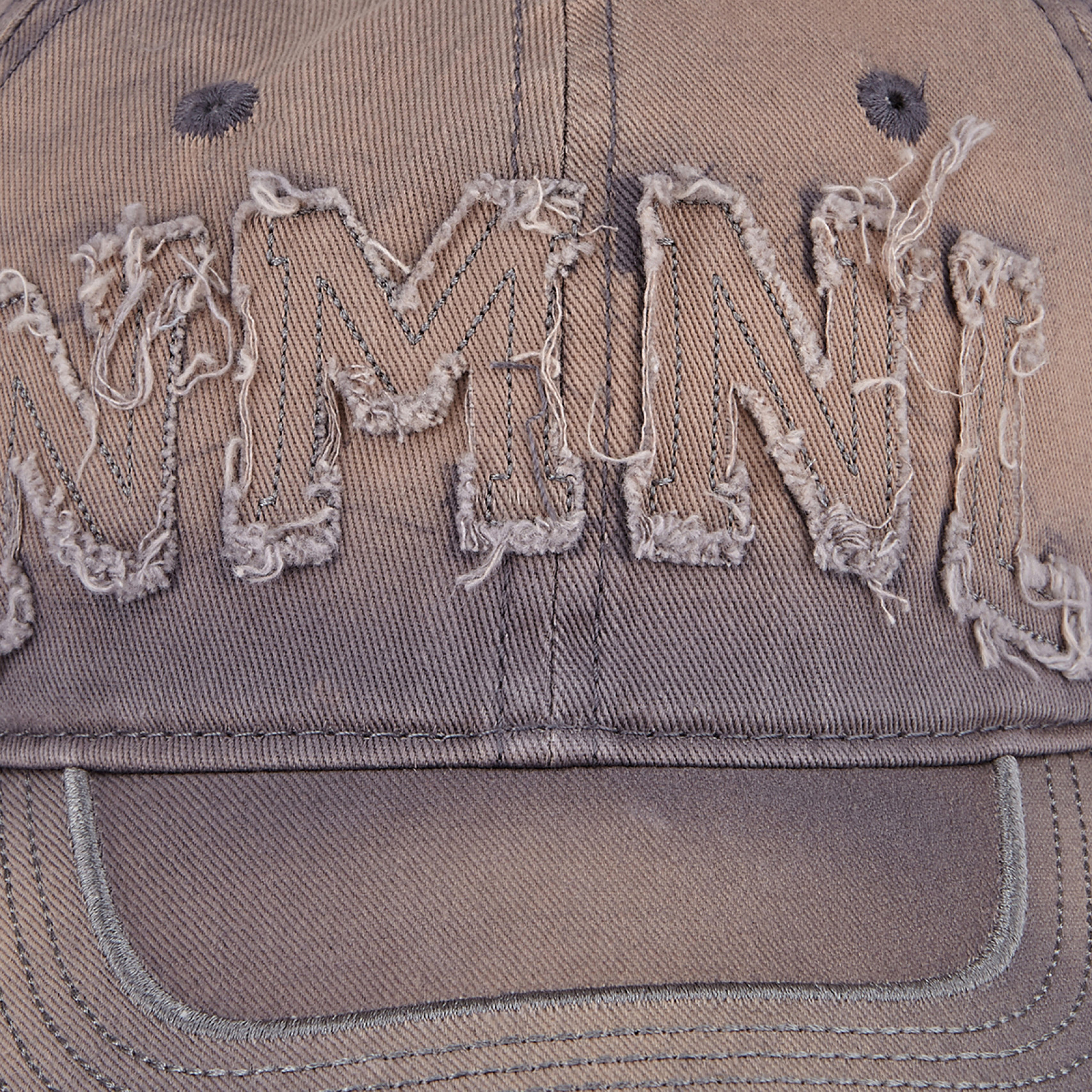 패치드 볼캡 워시드 그레이 / NMSS52HG13