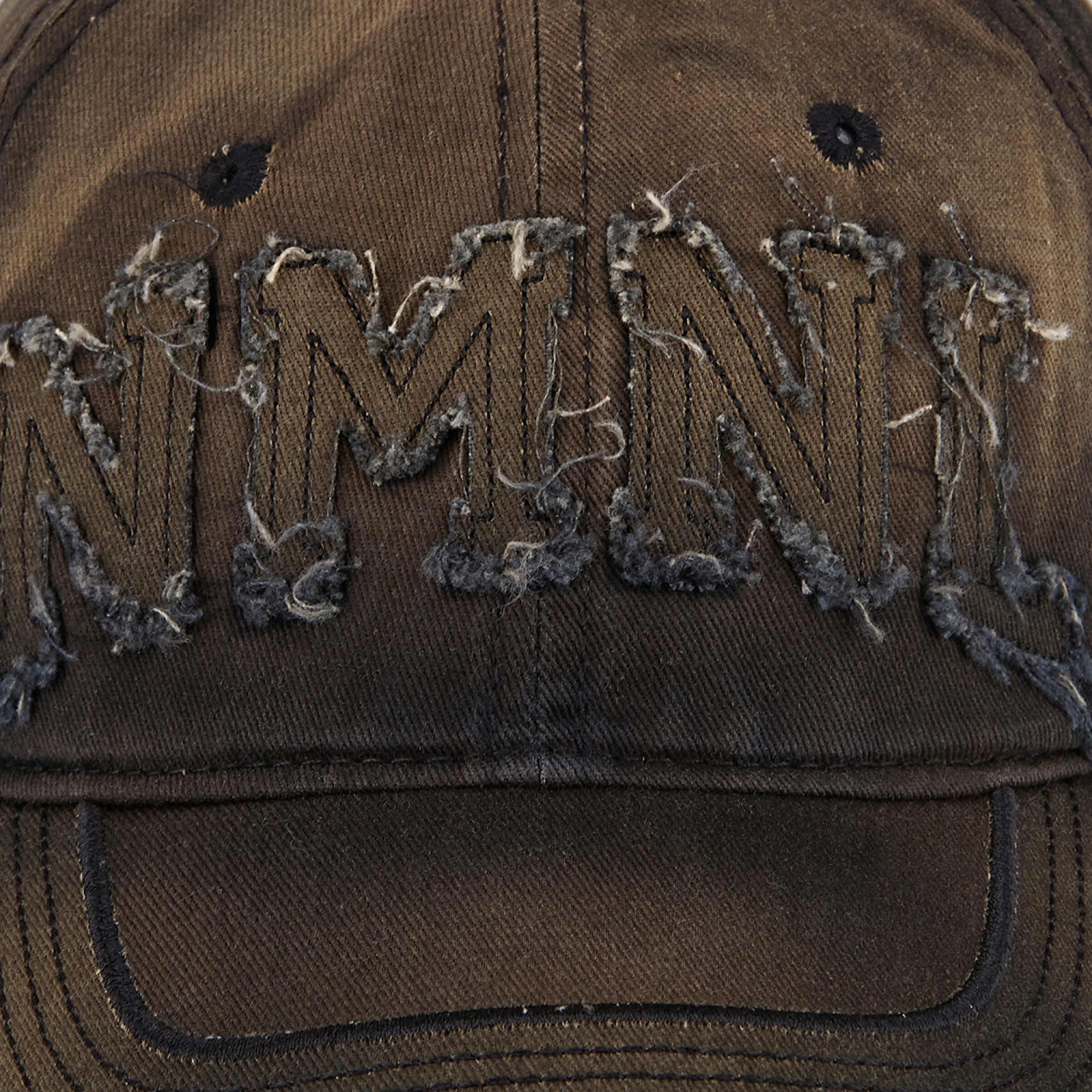 패치드 볼캡 블랙 / NMSS52HG13