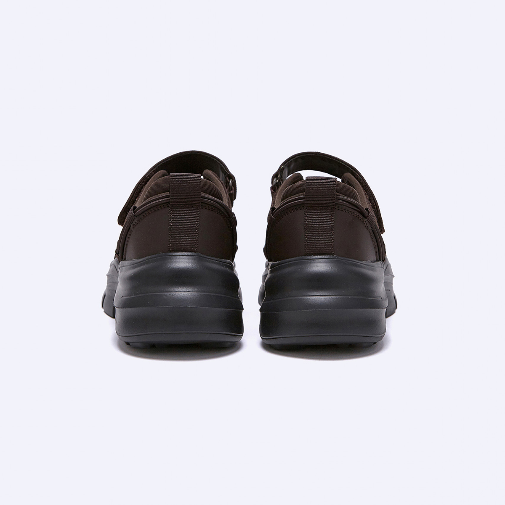 멀티스트랩 메리제인 플랫폼 스니커즈 브라운 여성 / HPWPDFB90178