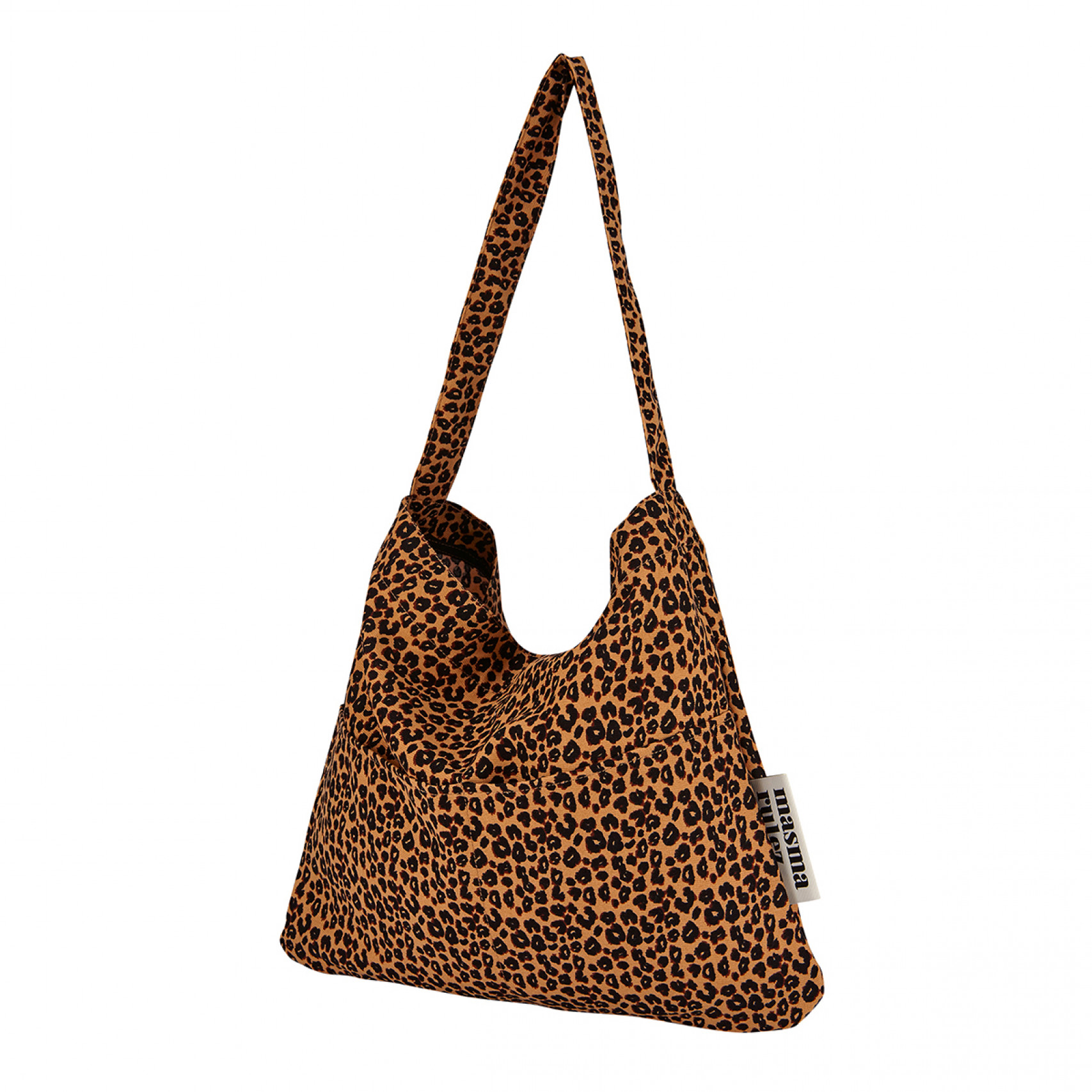 래빗 숄더백 레오파드