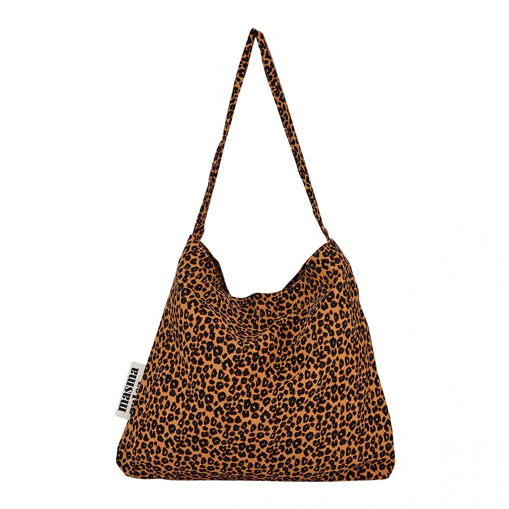 래빗 숄더백 레오파드