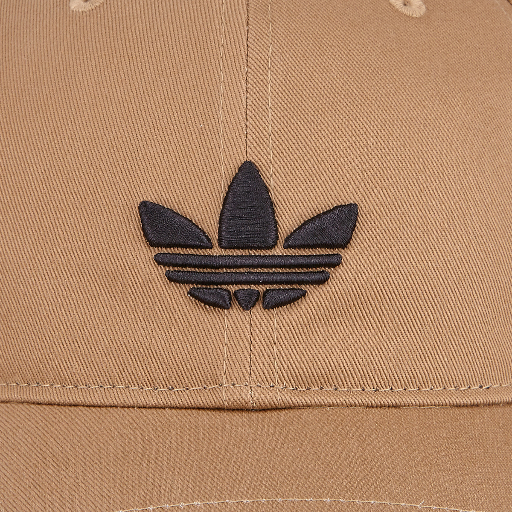 아디컬러 클래식 트레포일 베이스볼캡 브라운 / JY5064