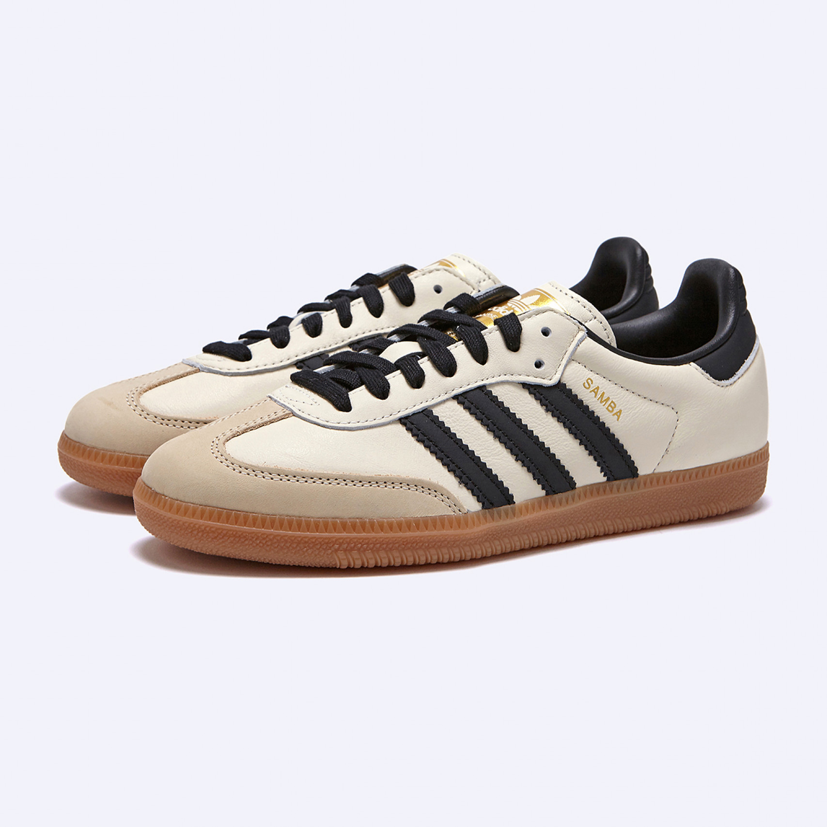 삼바 OG 베이지 블랙 여성 / ID0478