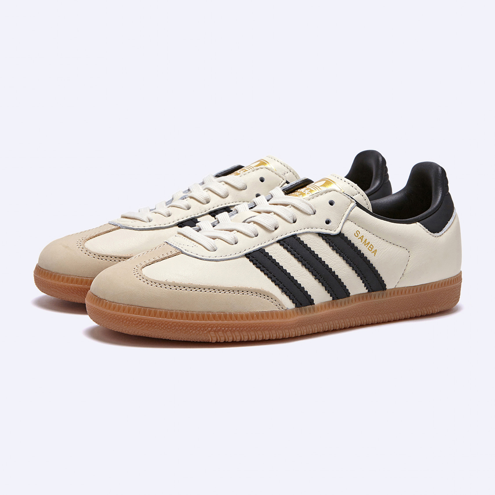 삼바 OG 베이지 블랙 여성 / ID0478