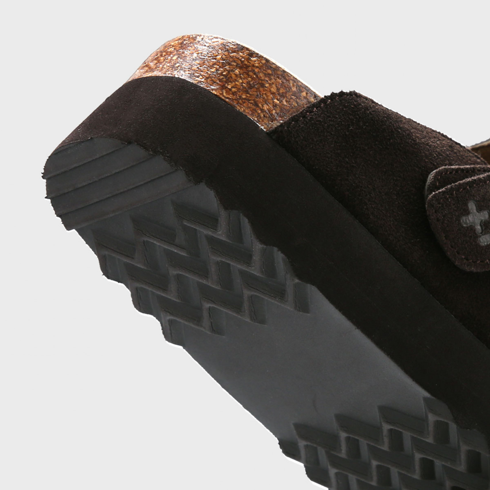 토피 스웨이드 클로그 브라운 여성 / FLOTFA3W47