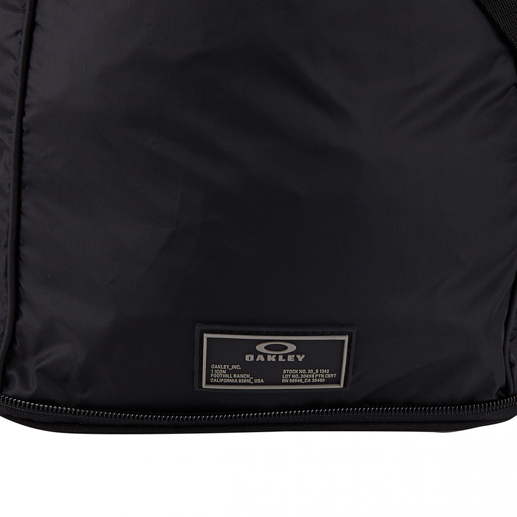 패커블 더플백 블랙 아웃 / FOS901958