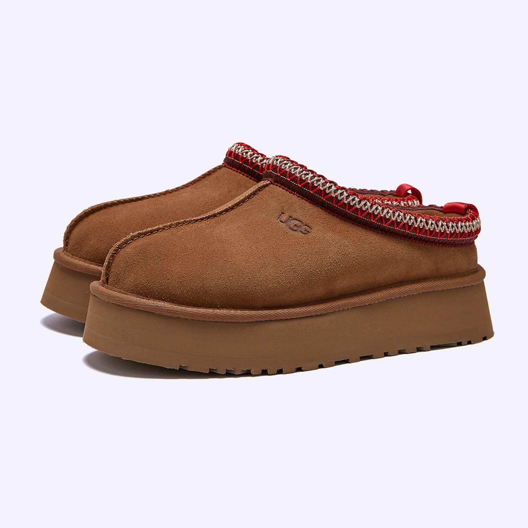 (35% 쿠폰) 타즈 II 뮬 슬리퍼 체스트넛 여성 / 1174471-CHE