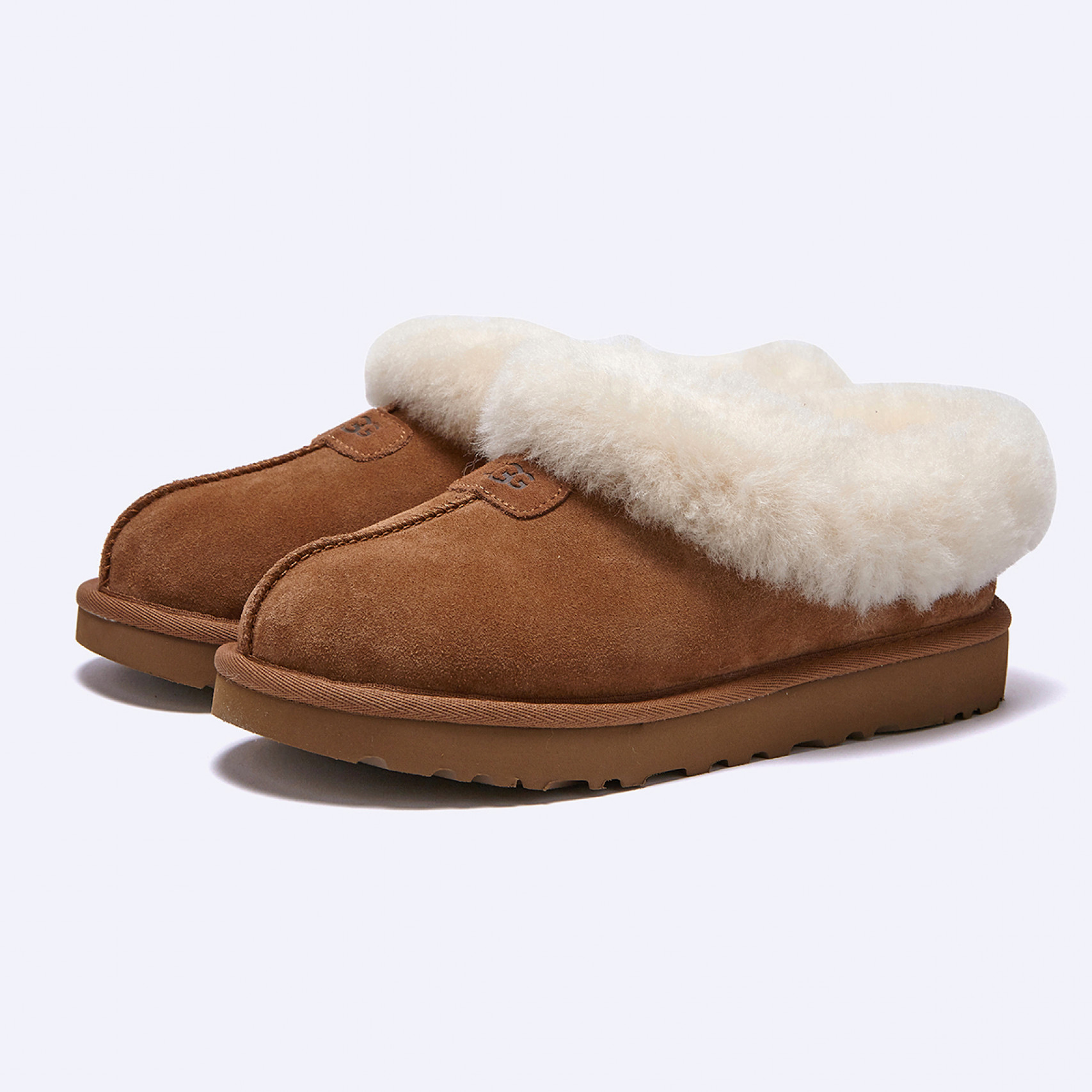 (30% 쿠폰) 타제트 양털 슬리퍼 체스트넛 여성 / 1134810-CHE