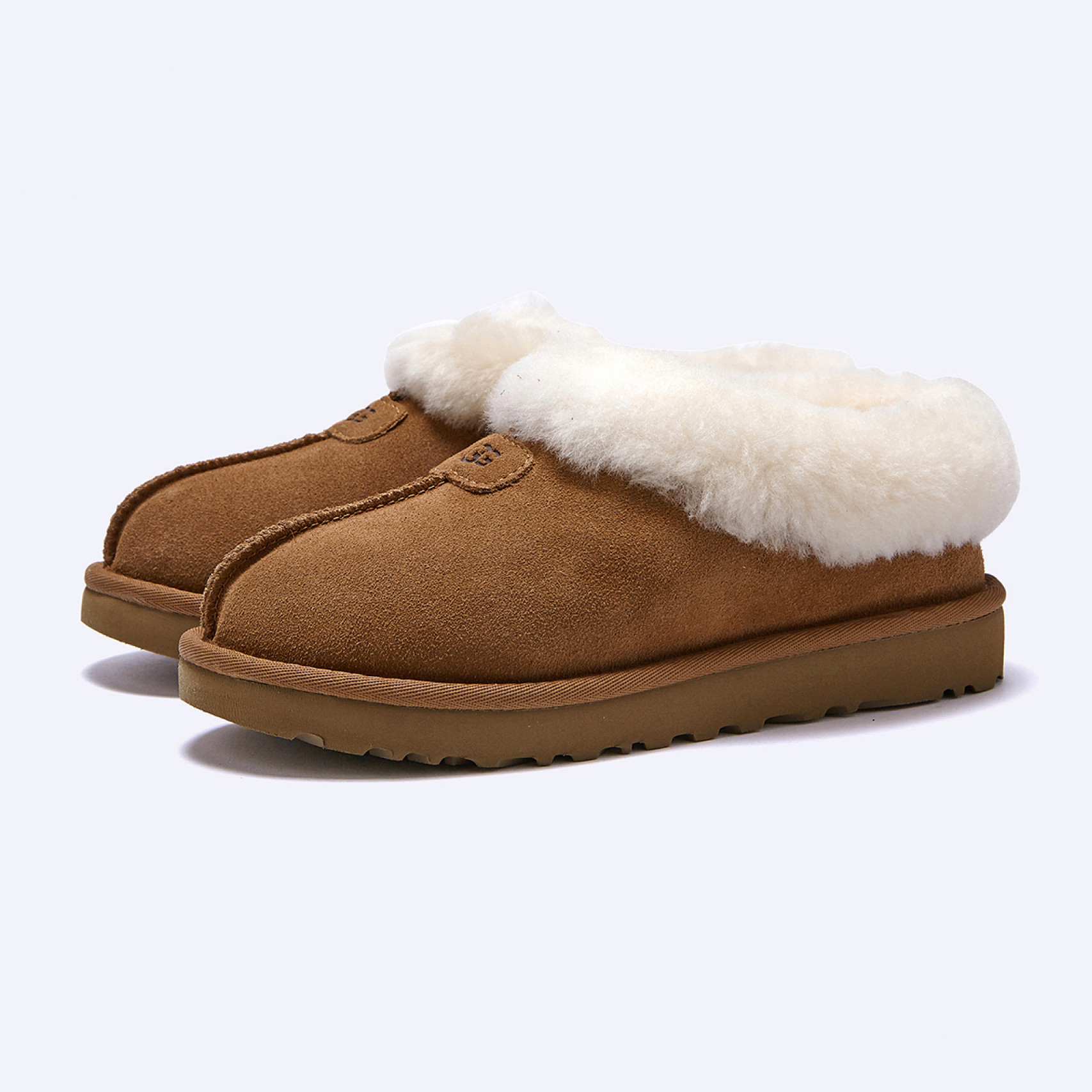 (35% 쿠폰) 타제트 양털 슬리퍼 체스트넛 여성 / 1134810-CHE