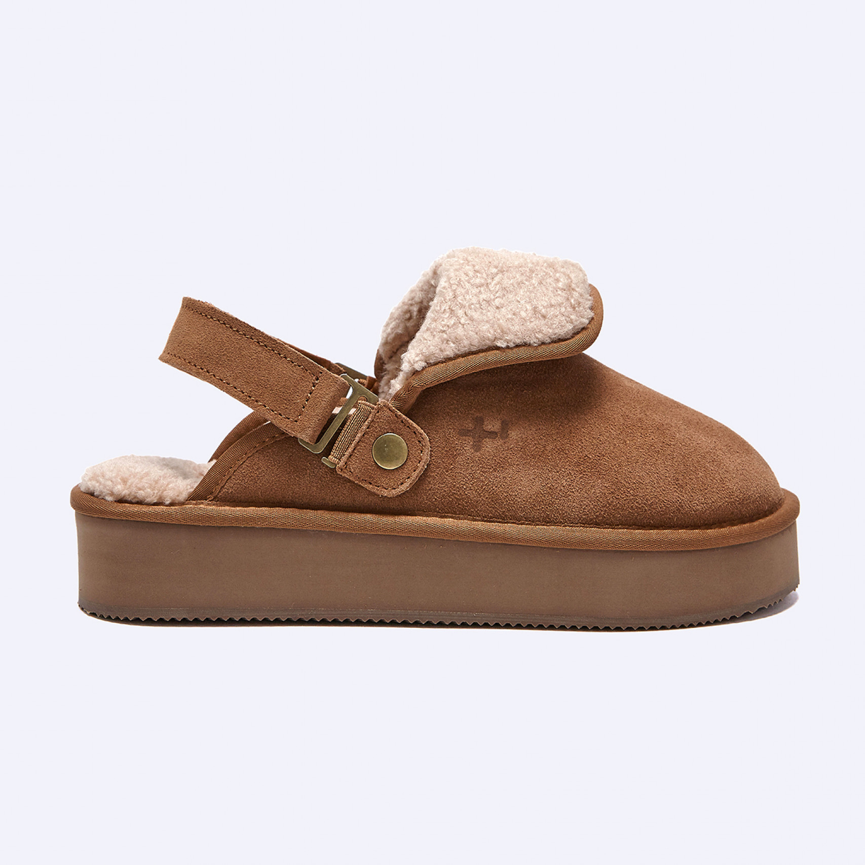 벌루니 플랫폼 밴딩 슬라이드 카멜 여성 / FLOTFF4U19