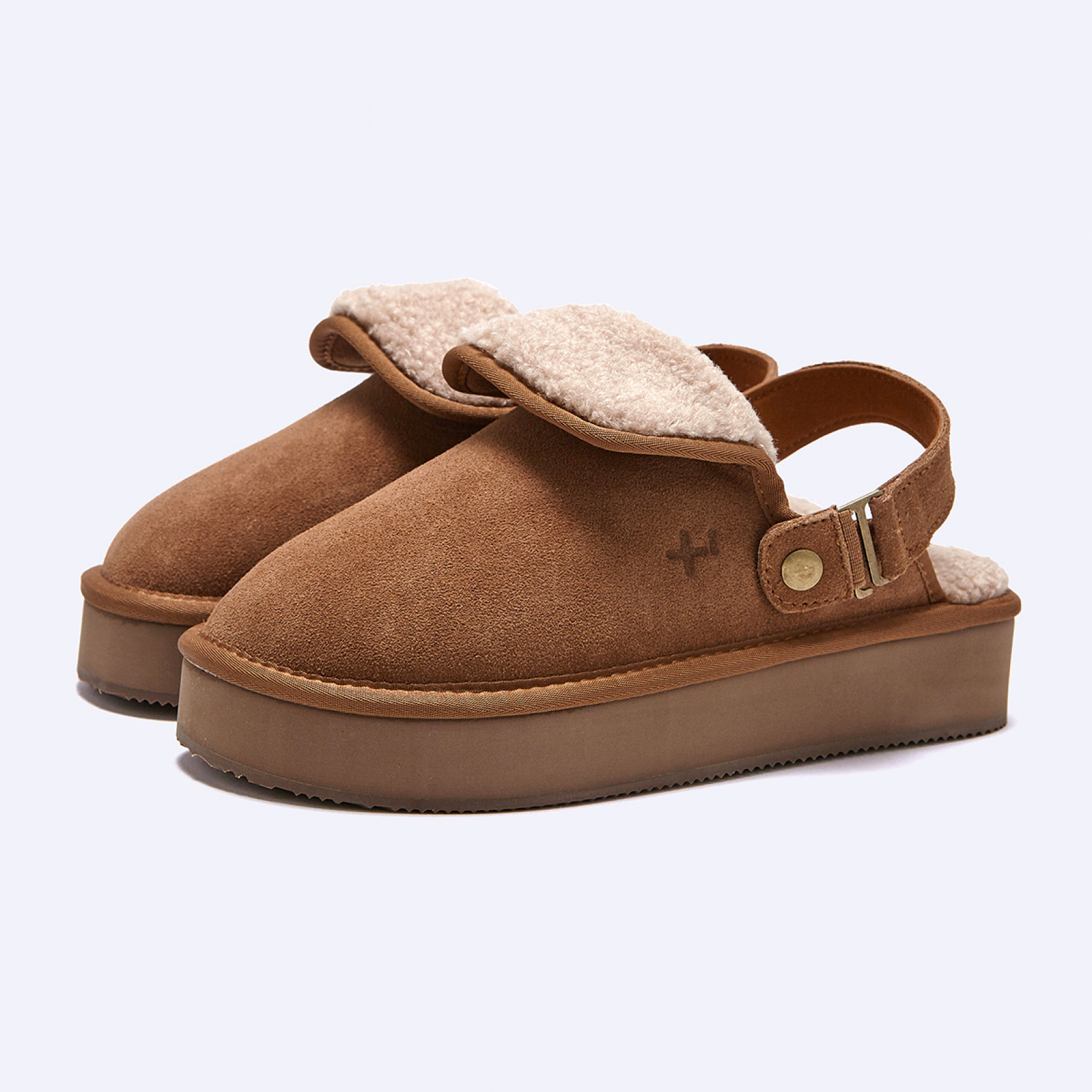 벌루니 플랫폼 밴딩 슬라이드 카멜 여성 / FLOTFF4U19