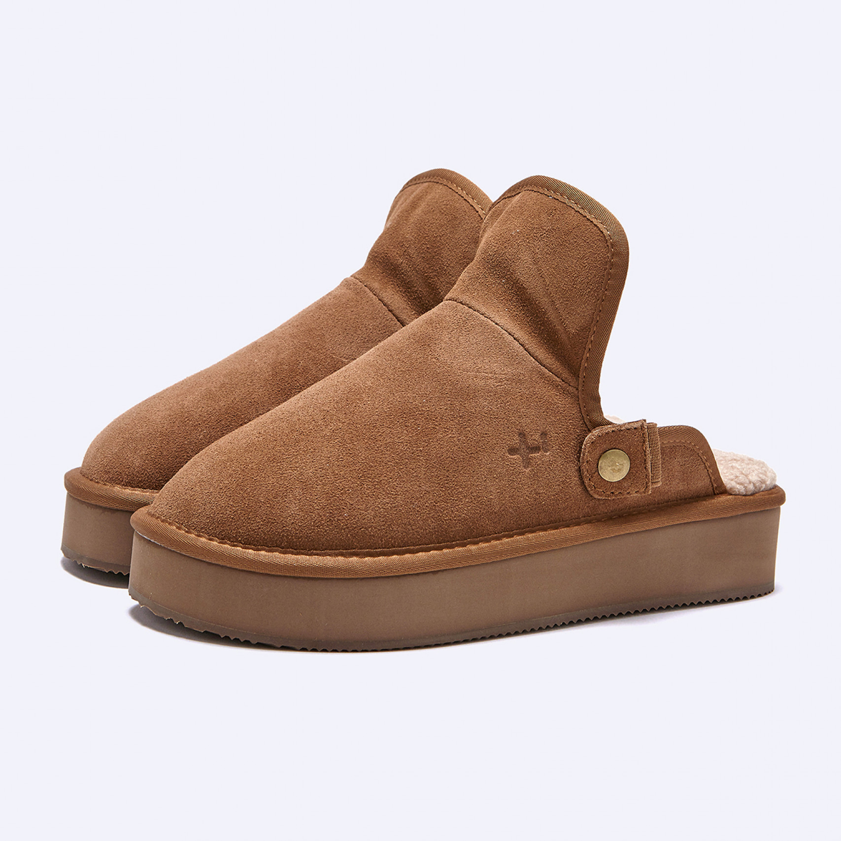 벌루니 플랫폼 밴딩 슬라이드 카멜 여성 / FLOTFF4U19