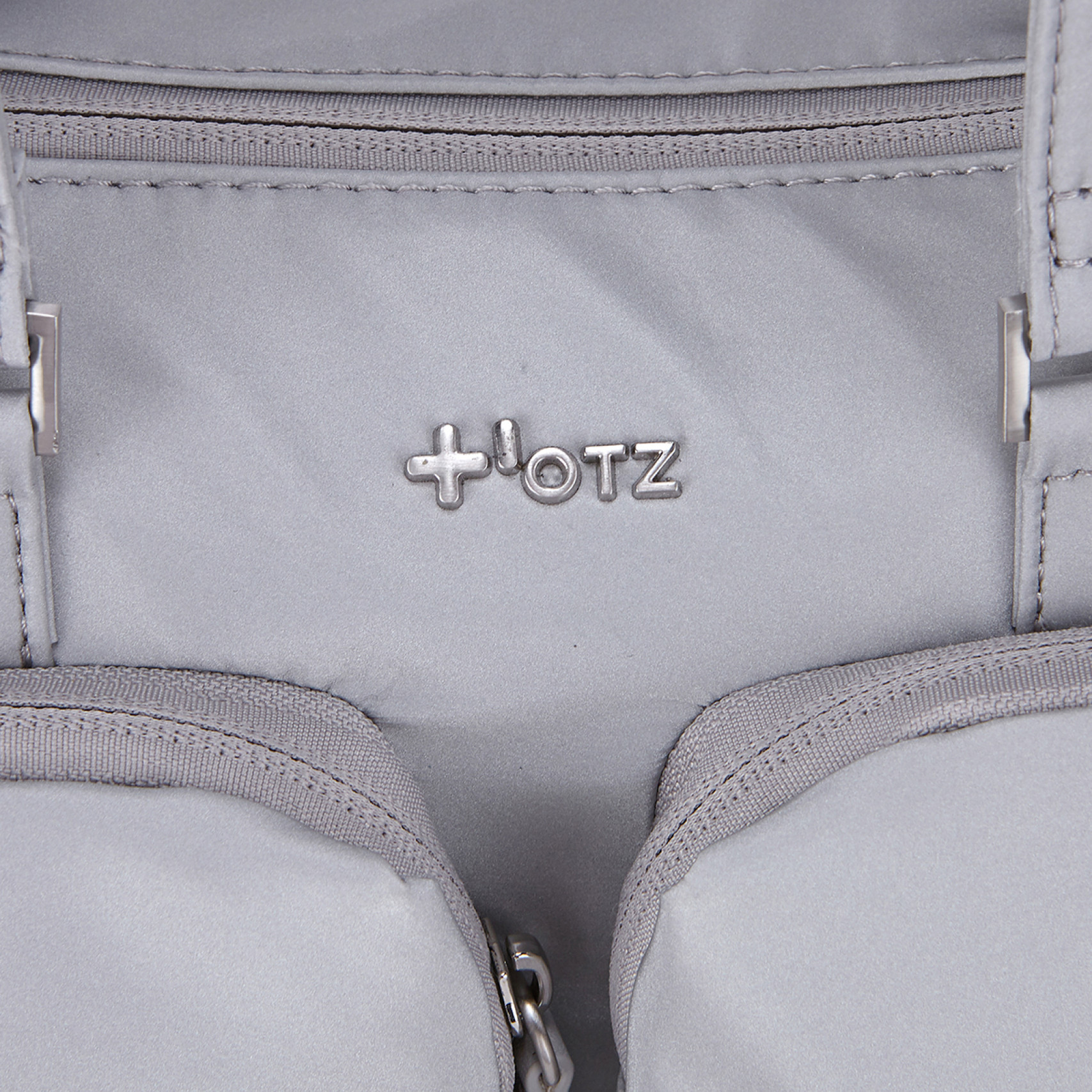 말리부 글로시 숄더백 라이트 그레이 / FLOTGA1B05