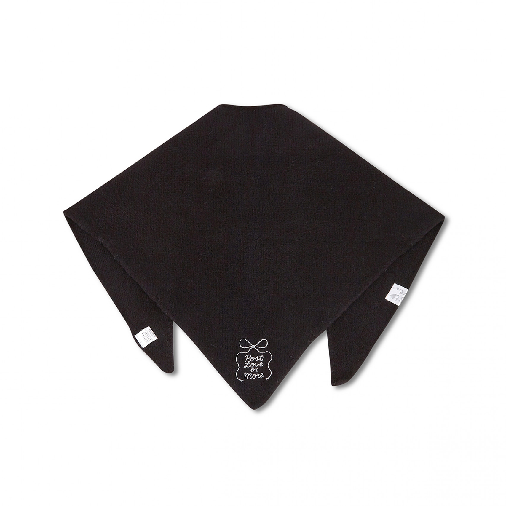 오찌x로파서울 니트 스카프 블랙 / FLOTFF4A06