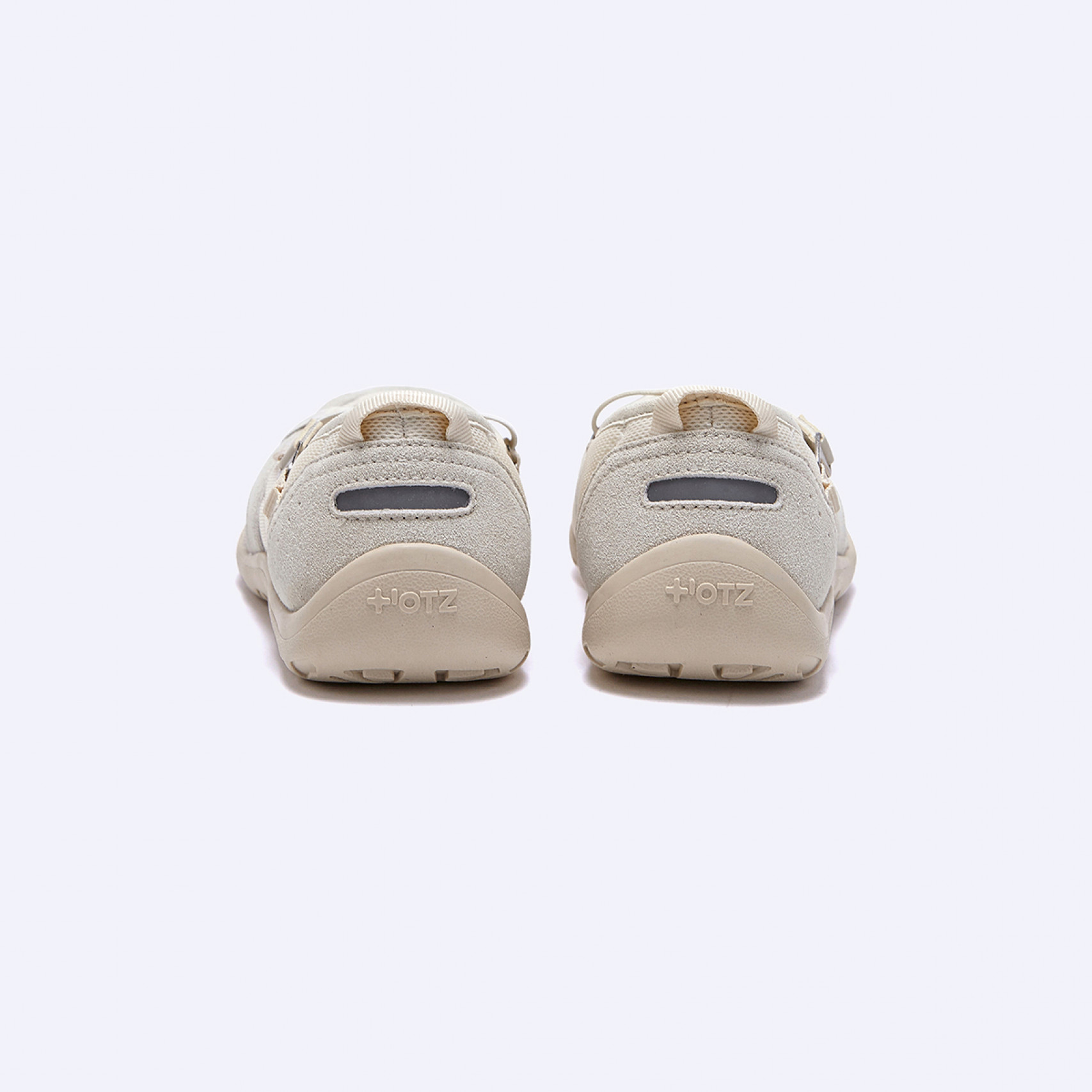 로마리 스웨이드 밴딩 스니커즈 아이보리 / FLOTGA1W57