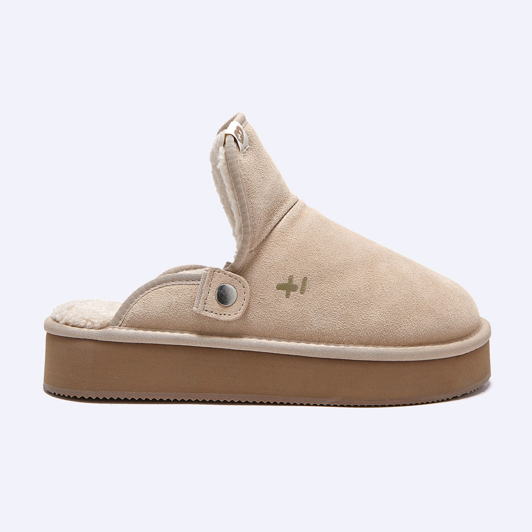 오찌x우무 벌루니 플랫폼 밴딩 슬라이드 아이보리 / FLOTFF4W21