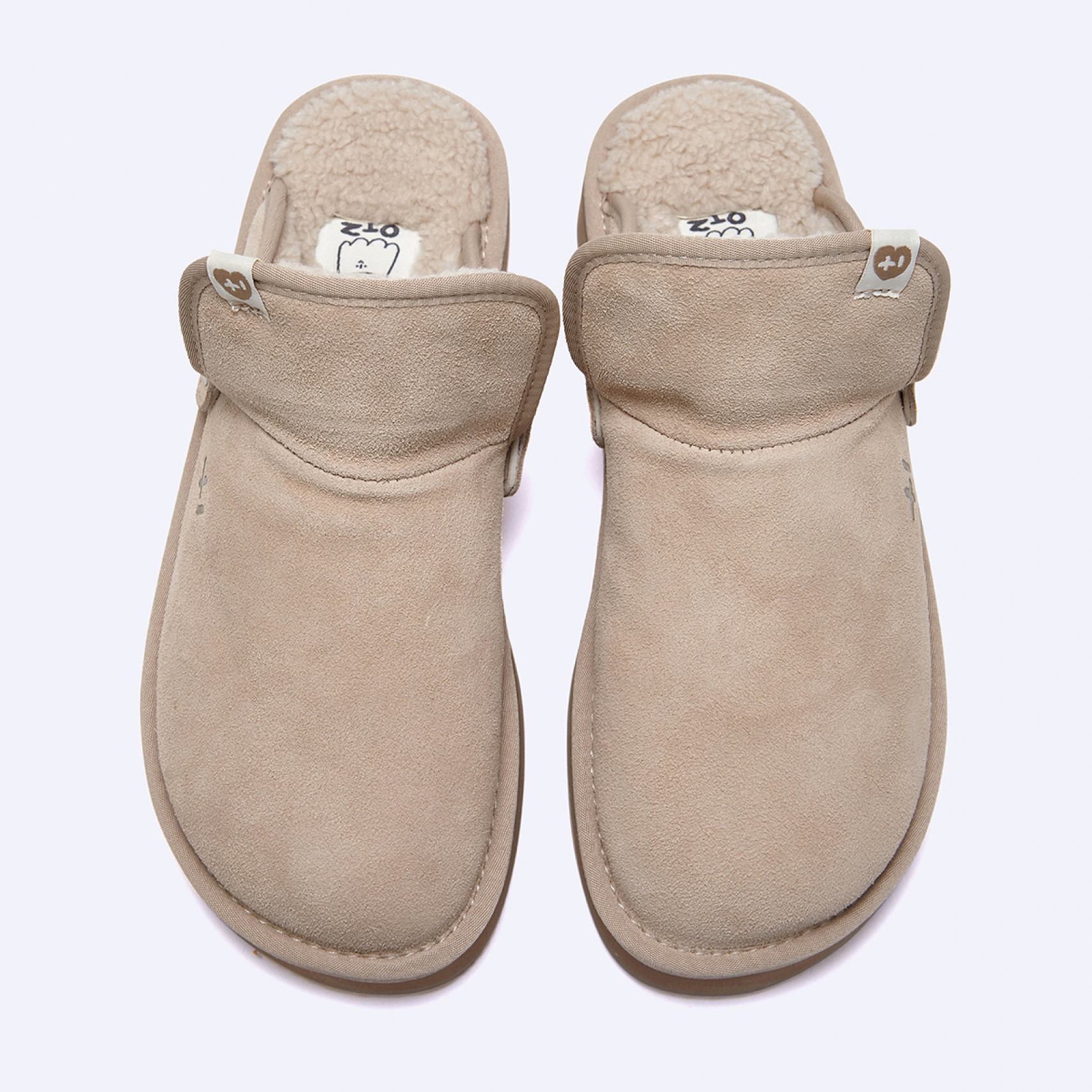 오찌x우무 벌루니 플랫폼 밴딩 슬라이드 아이보리 / FLOTFF4W21