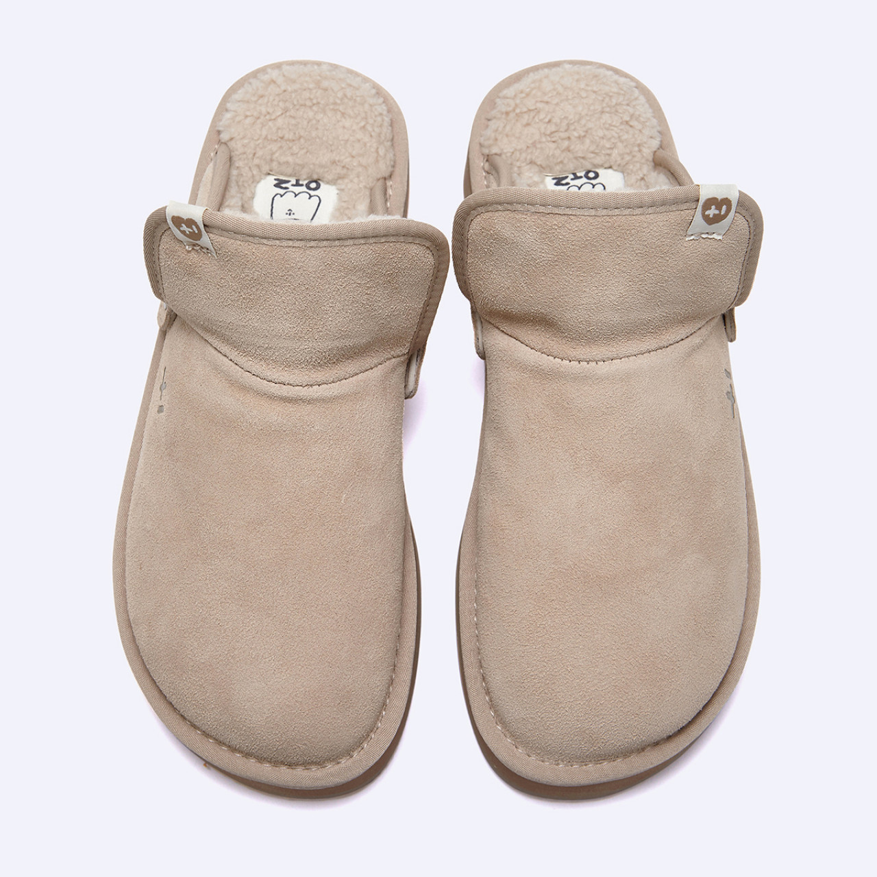 오찌x우무 벌루니 플랫폼 밴딩 슬라이드 아이보리 / FLOTFF4W21