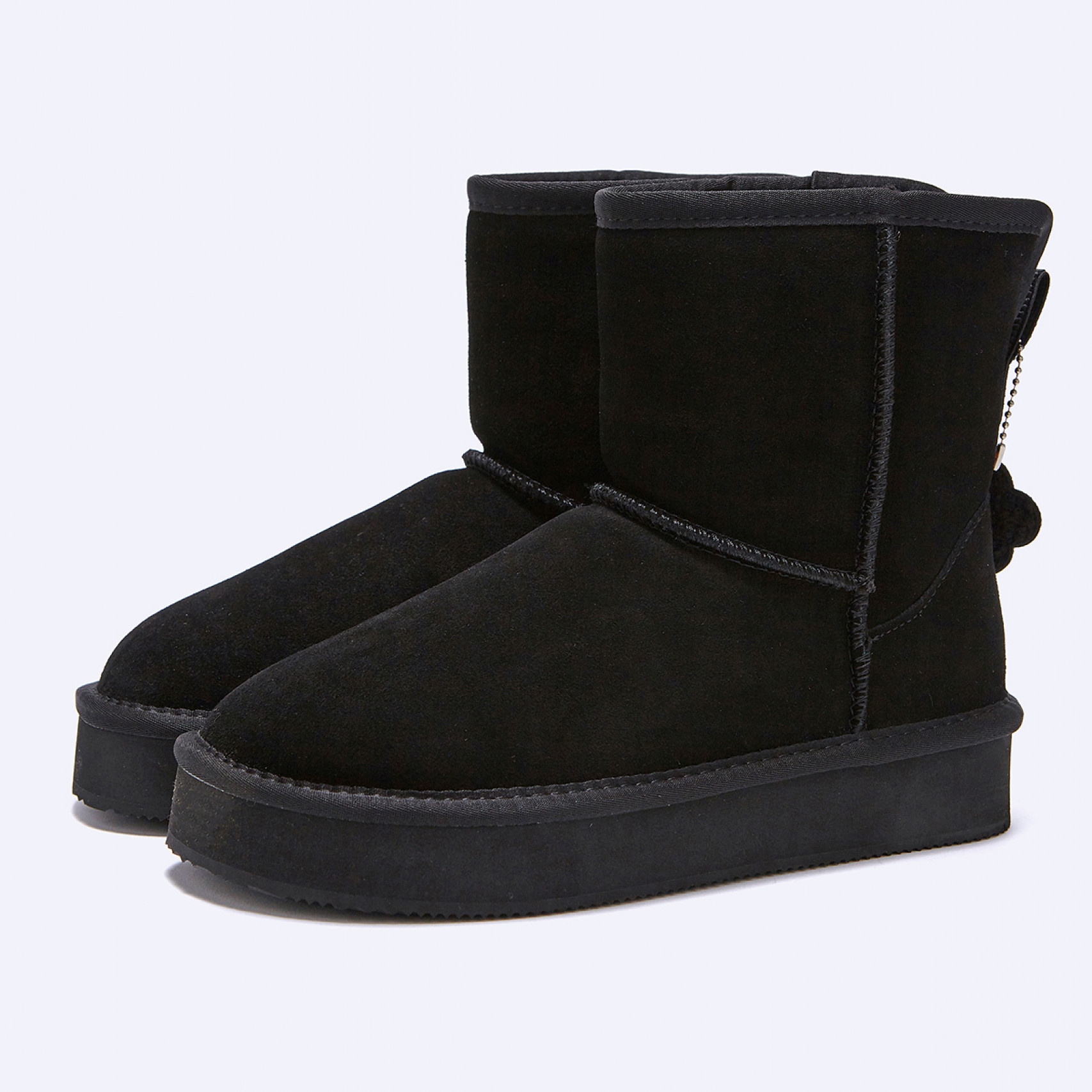 벌루니 플랫폼 숏 부츠 블랙 / FLOTGA4W12