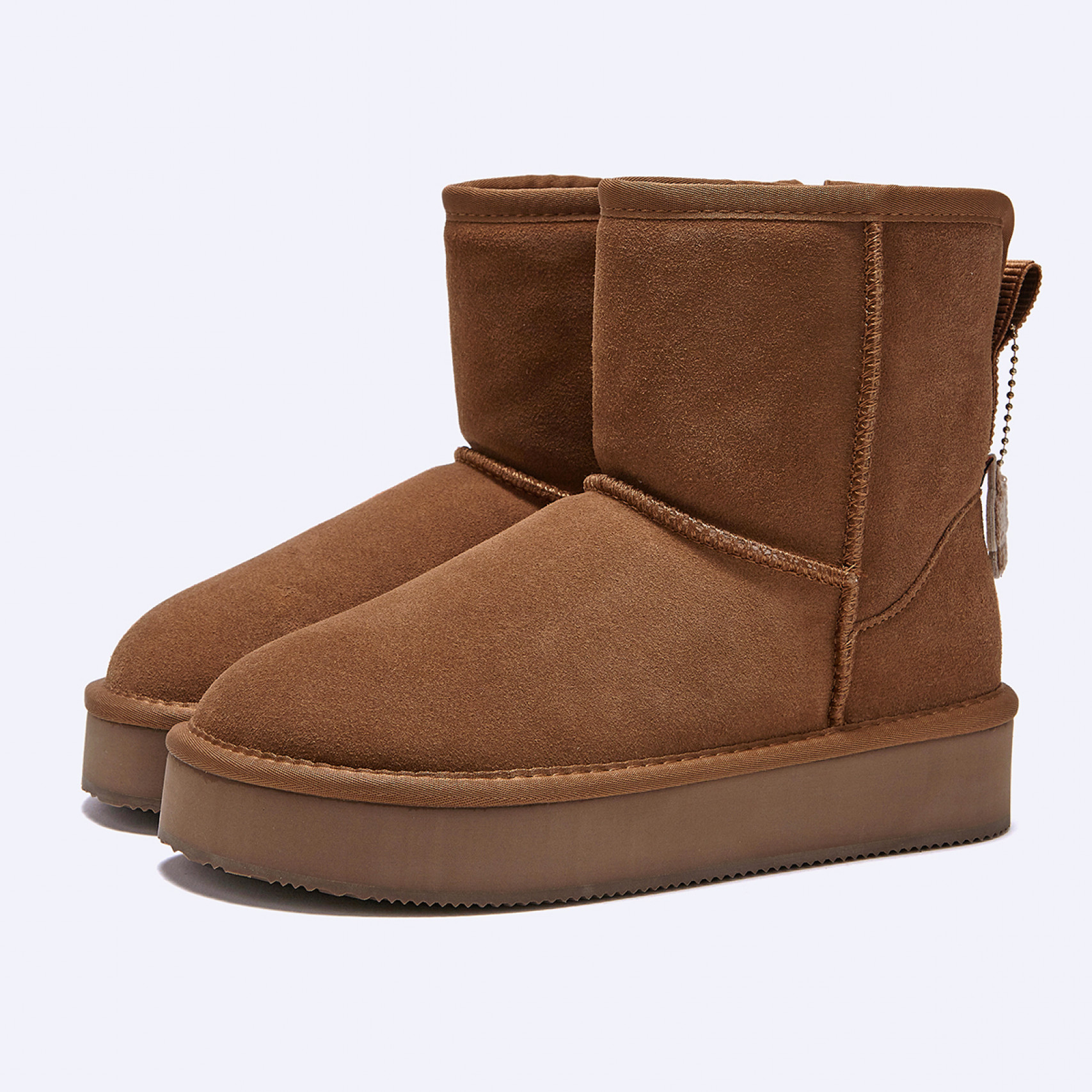 벌루니 플랫폼 숏 부츠 카멜 / FLOTGA4W11