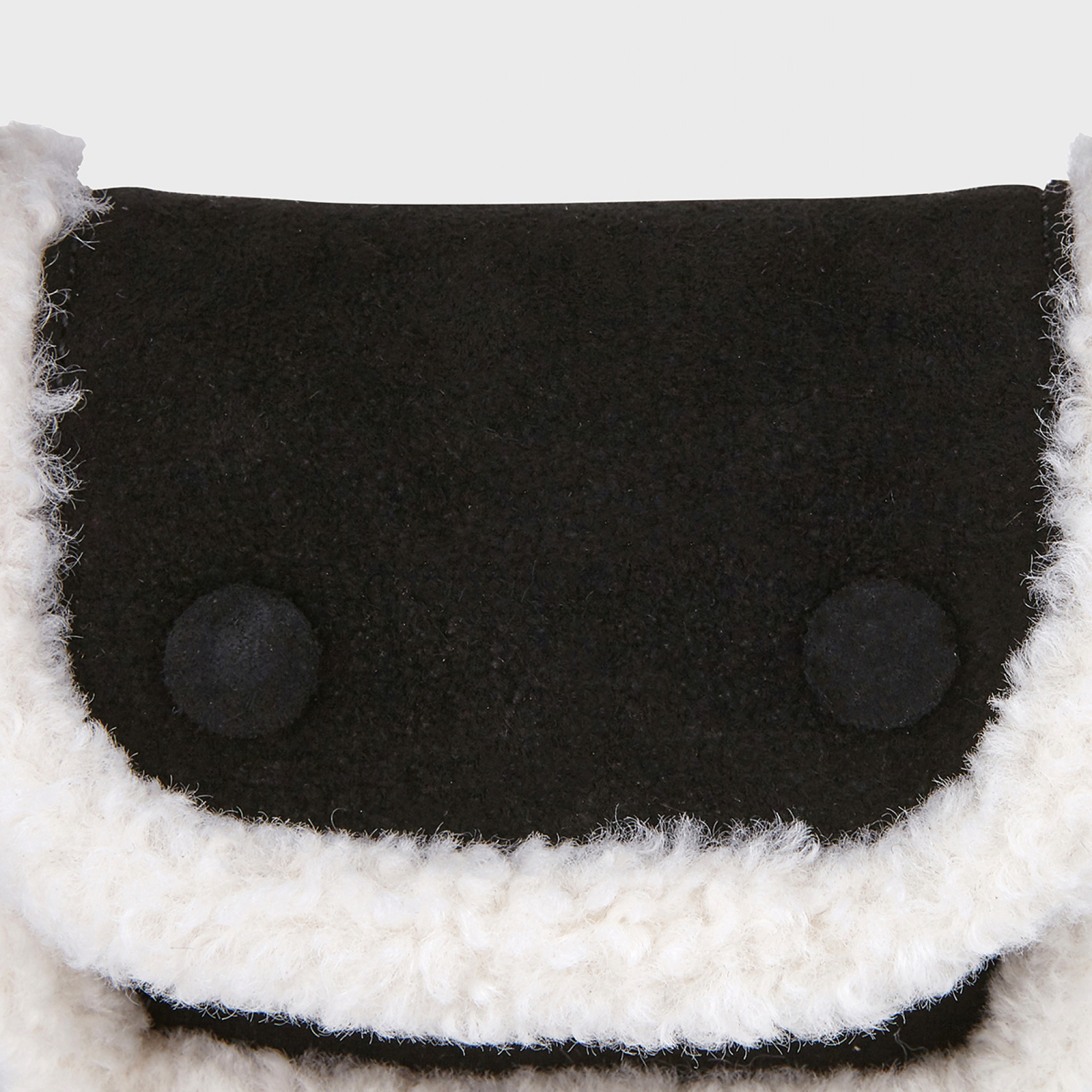 벌루니 시어링 마이크로 미니백 블랙 / FLOTFA3B14