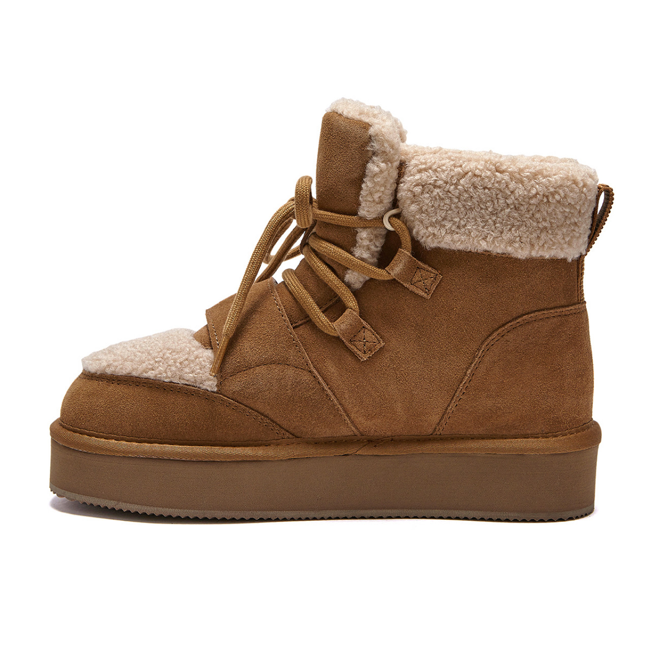 3300 벌루니 레이스업 부츠 카멜 / FLOTGA4W32