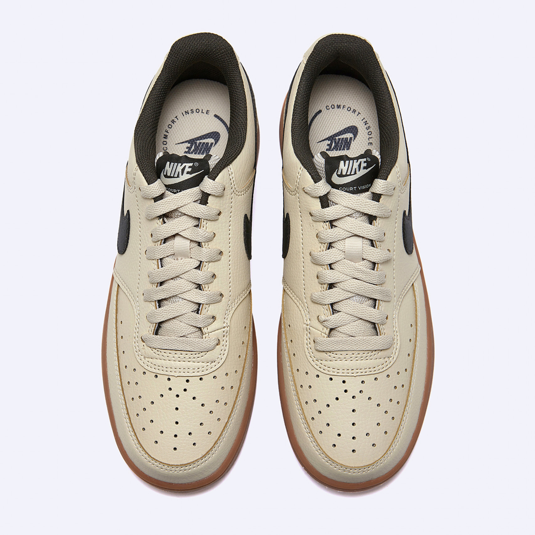 코트 비전 로우 베이지 블랙 남성 / HV4506-200