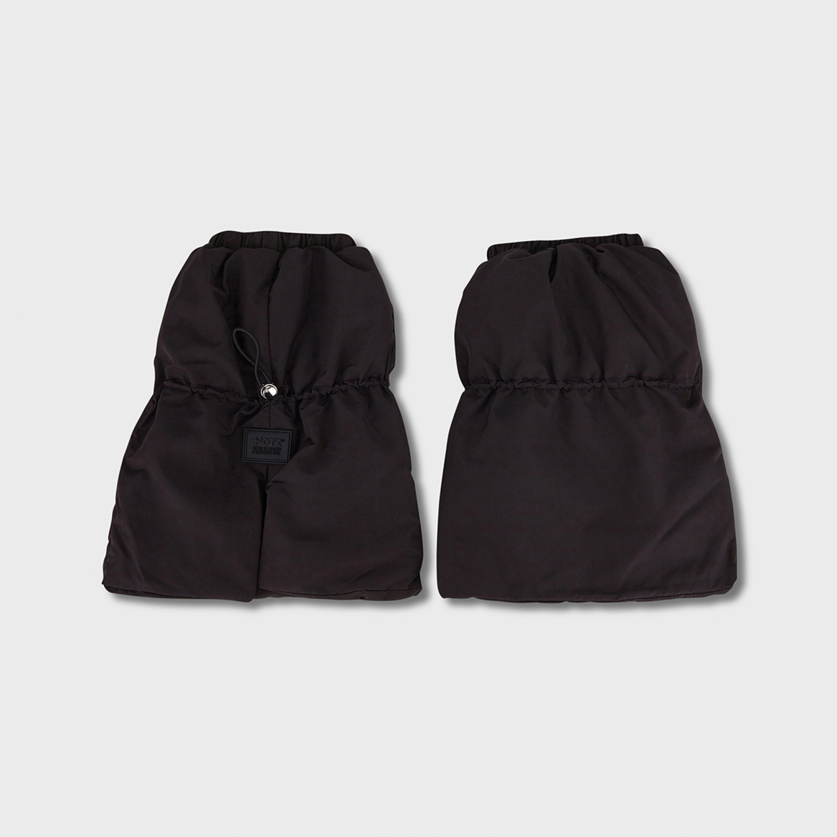 패딩 레그 워머 블랙 / FLOTFF4L01