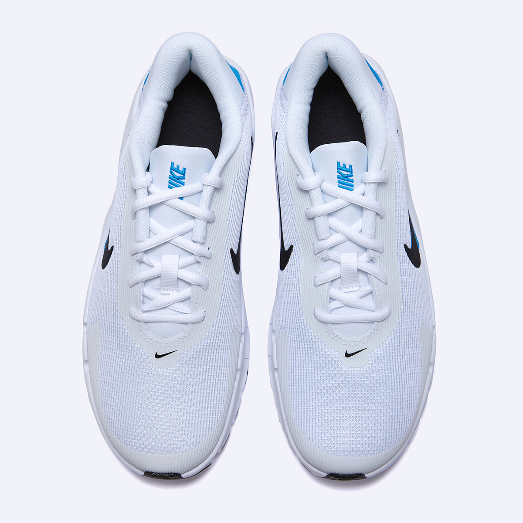 플렉스 트레인 화이트 블루 히어로 블랙 남성 / HV9972-101