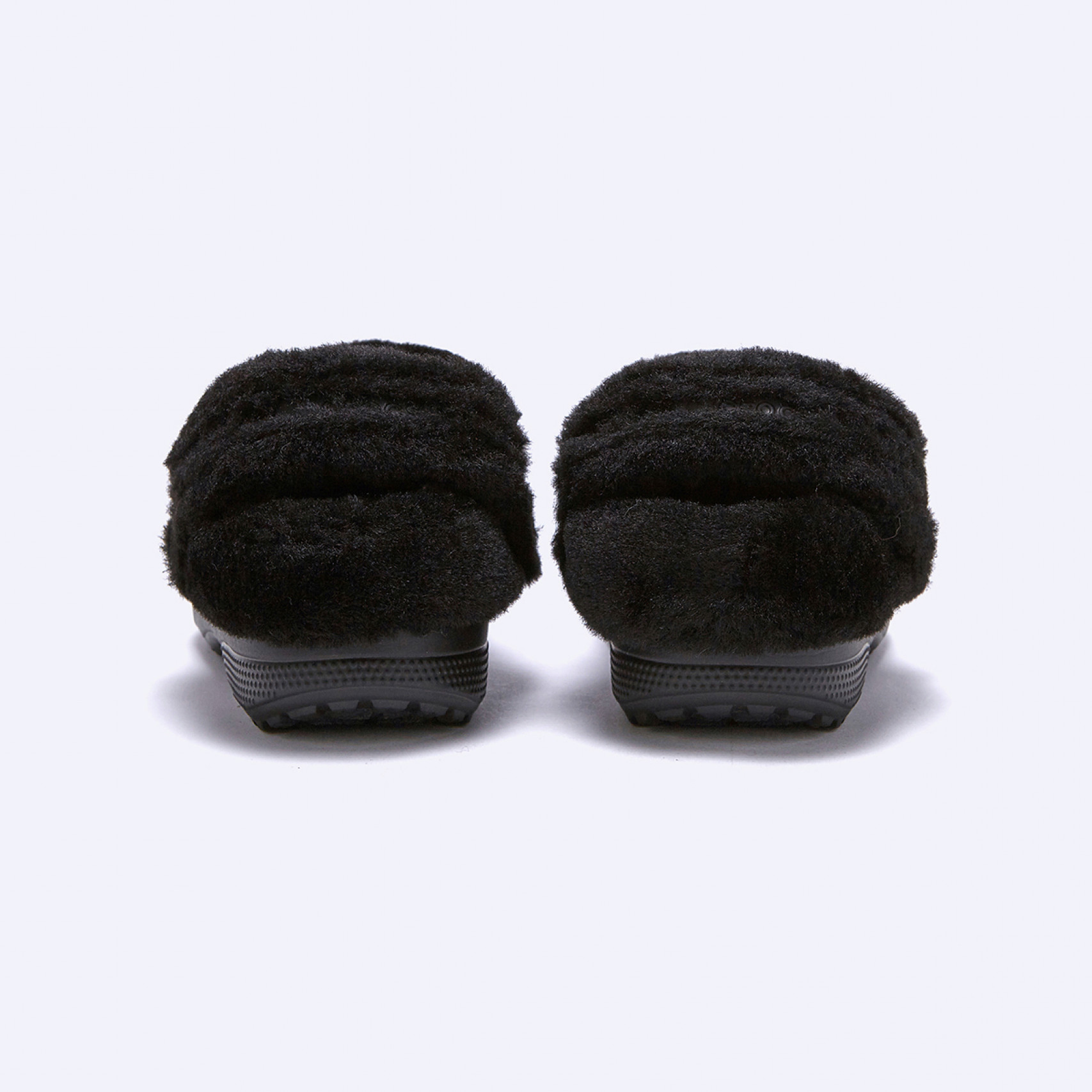 클래식 언퍼게터블 스웨이드 클로그 블랙 여성 / 212106-001