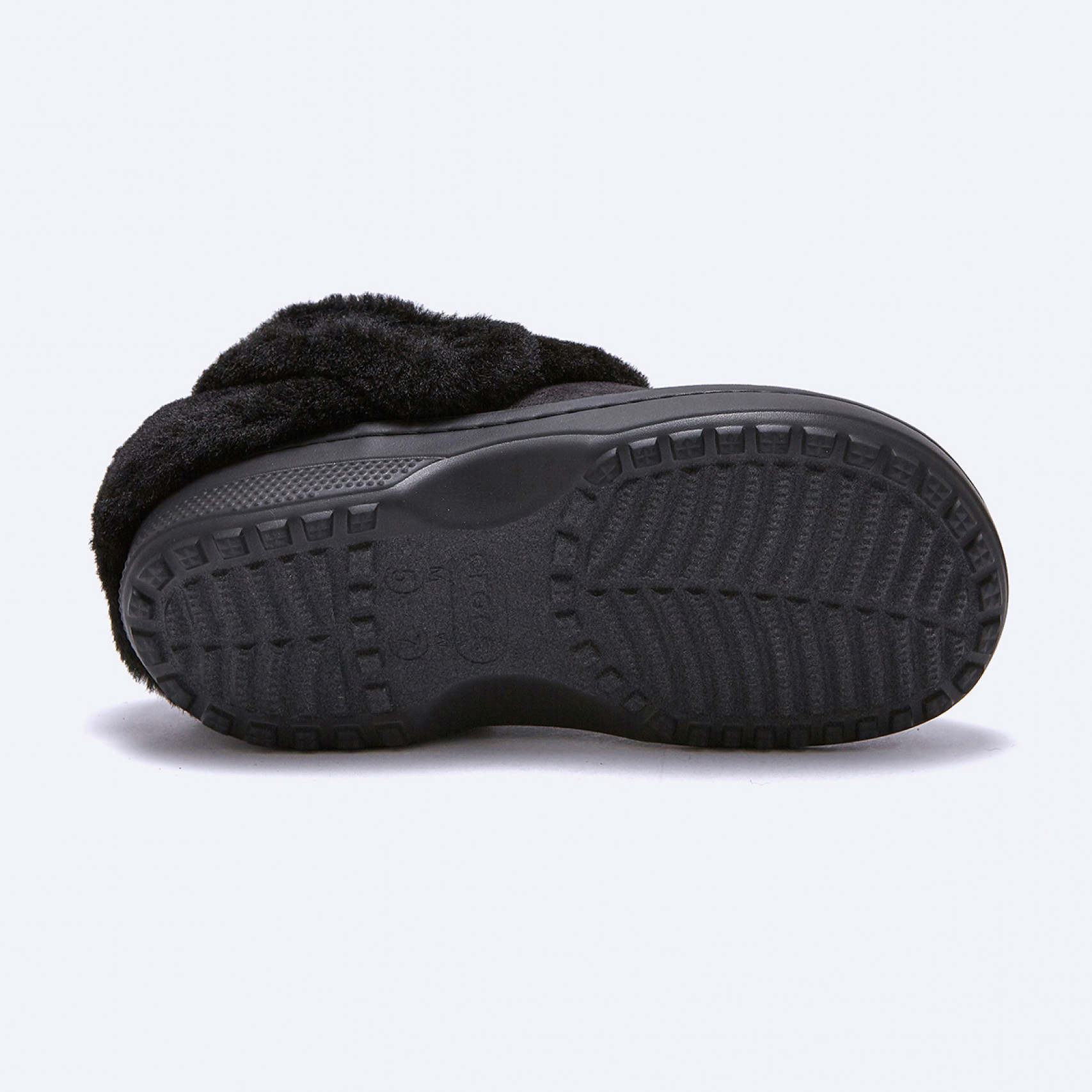 클래식 언퍼게터블 스웨이드 클로그 블랙 여성 / 212106-001