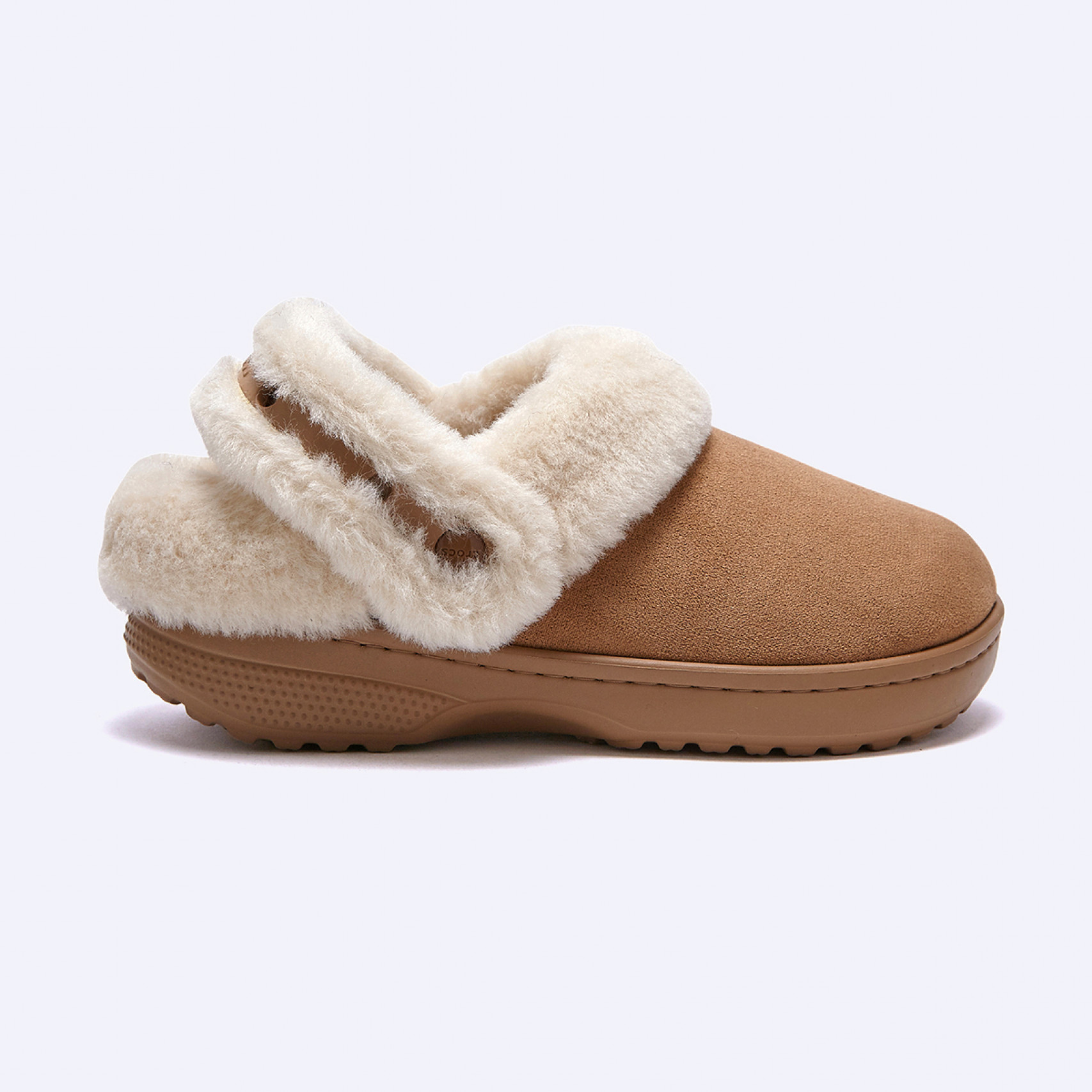 클래식 언퍼게터블 스웨이드 클로그 세피아 여성 / 212106-2EY