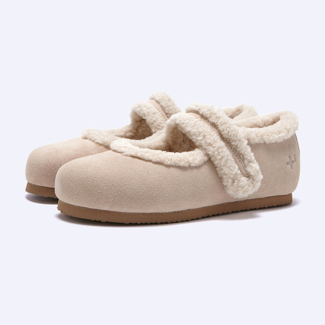 벌루니 퍼 스트랩 메리제인슈즈 아이보리 / FLOTGA4W36