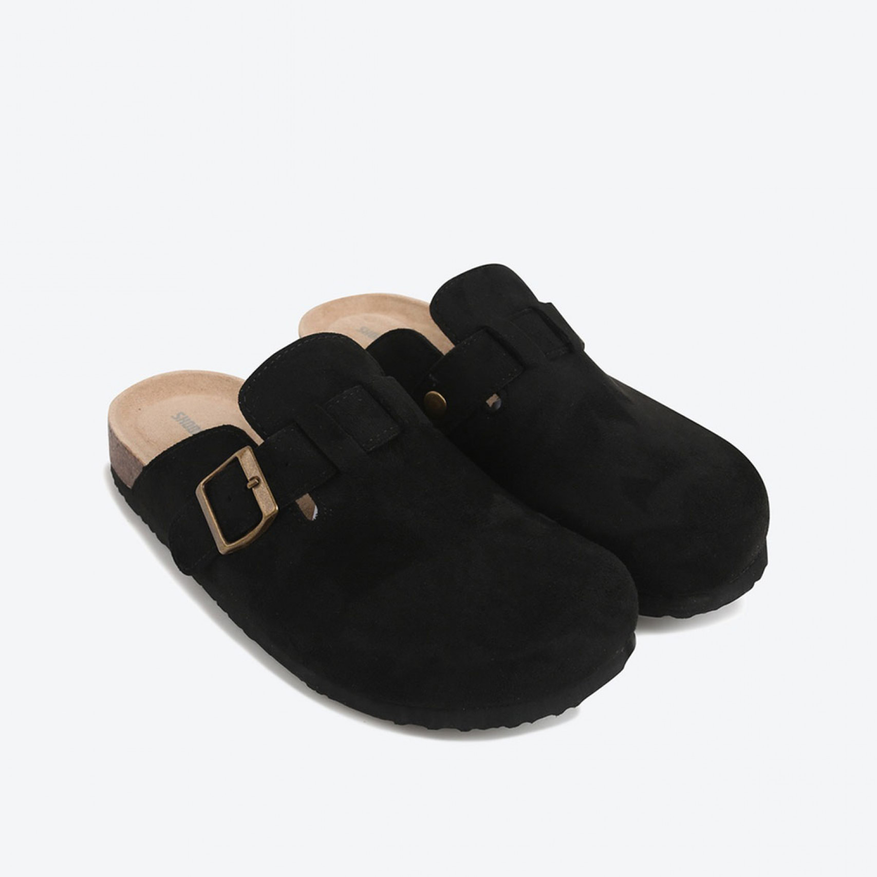 스웨이드 클로그 블랙 / HPCV4FA40119