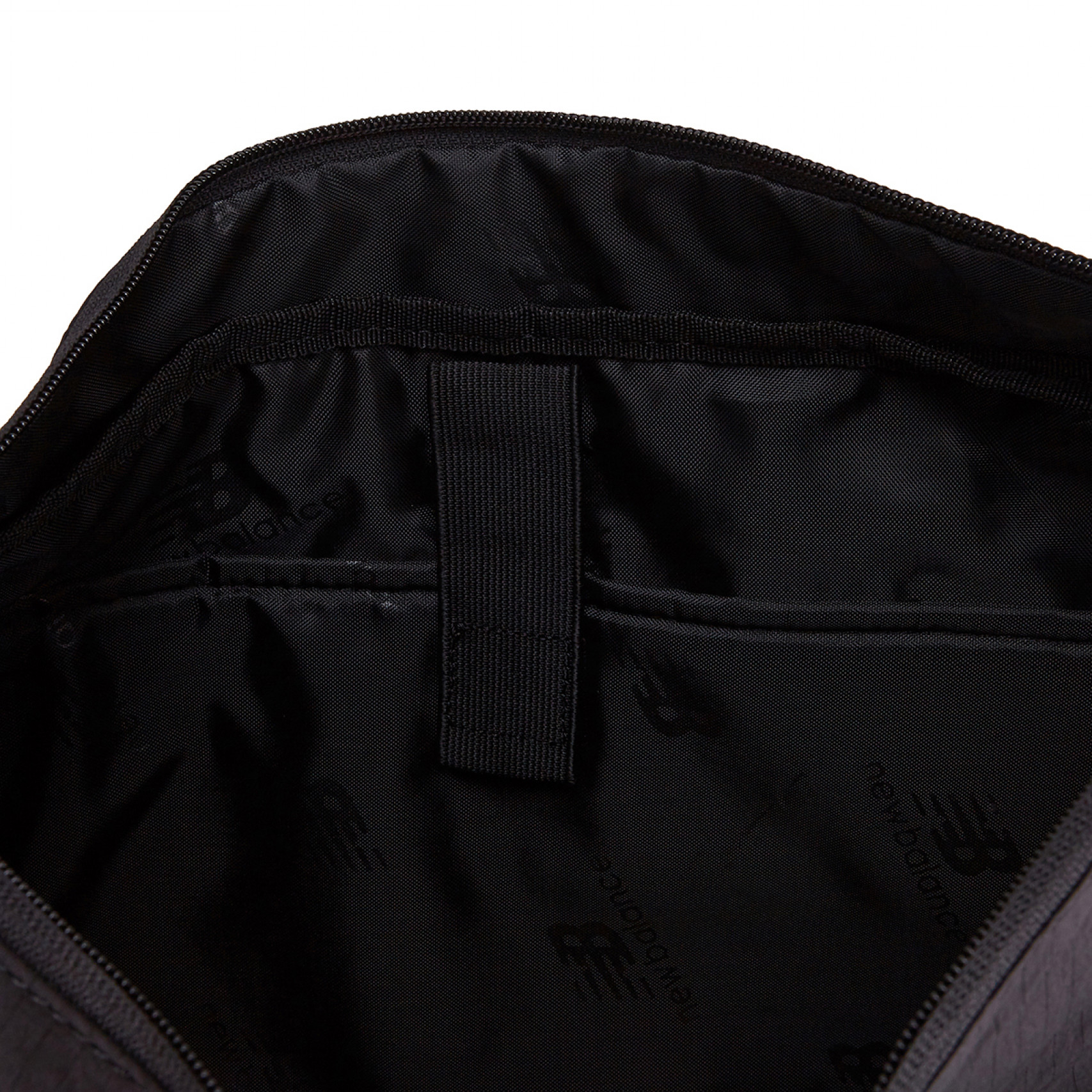 올라운드 매트글로시 투 포켓 크로스백 블랙 / NBGCFB2103