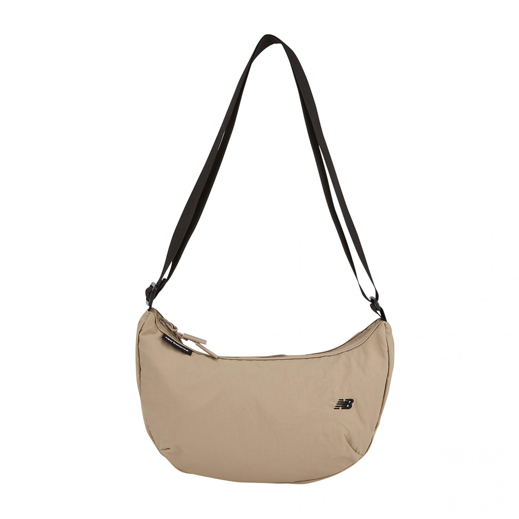 올라운드 매트글로시 호보 크로스백 베이지 / NBGCFB1101