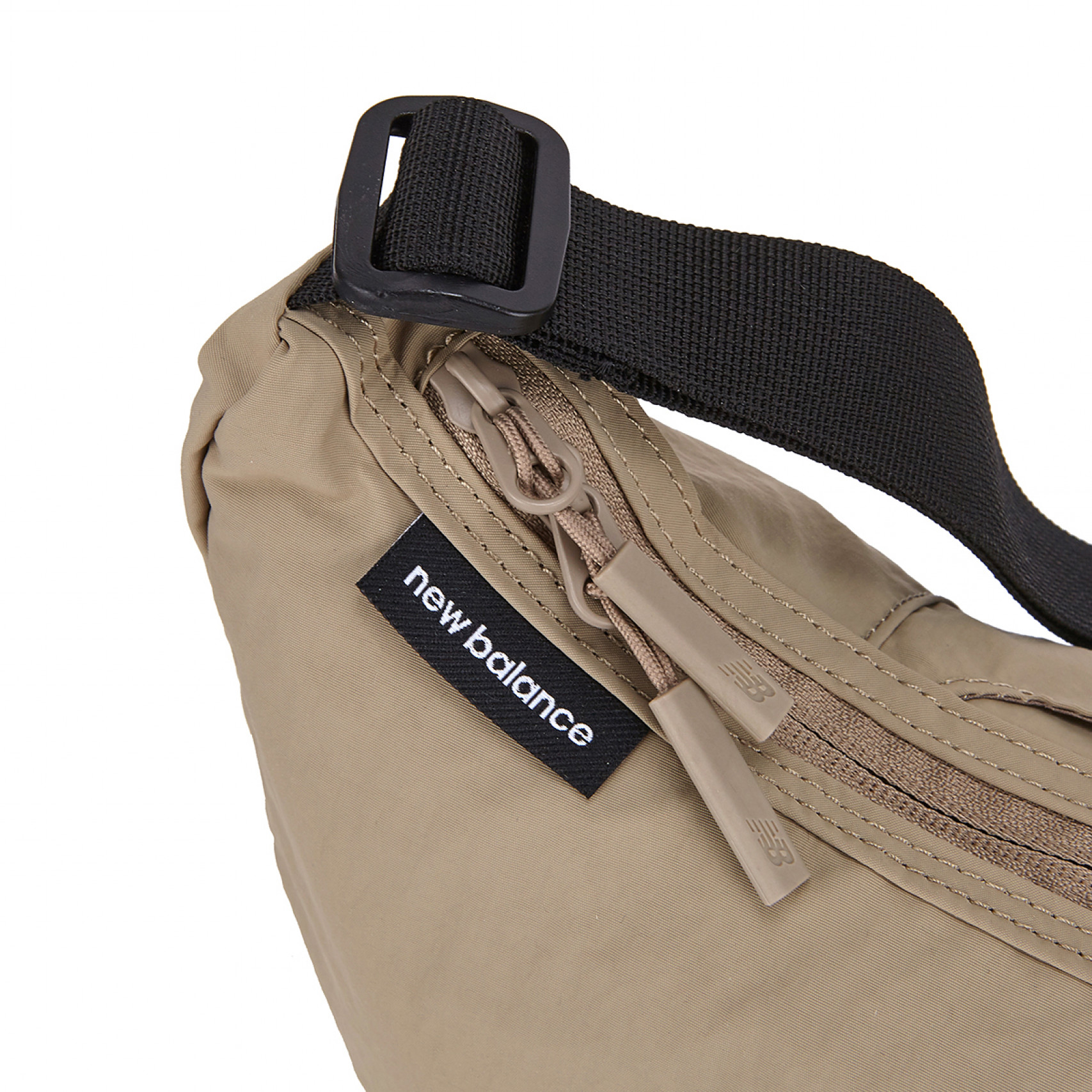 올라운드 매트글로시 호보 크로스백 베이지 / NBGCFB1101