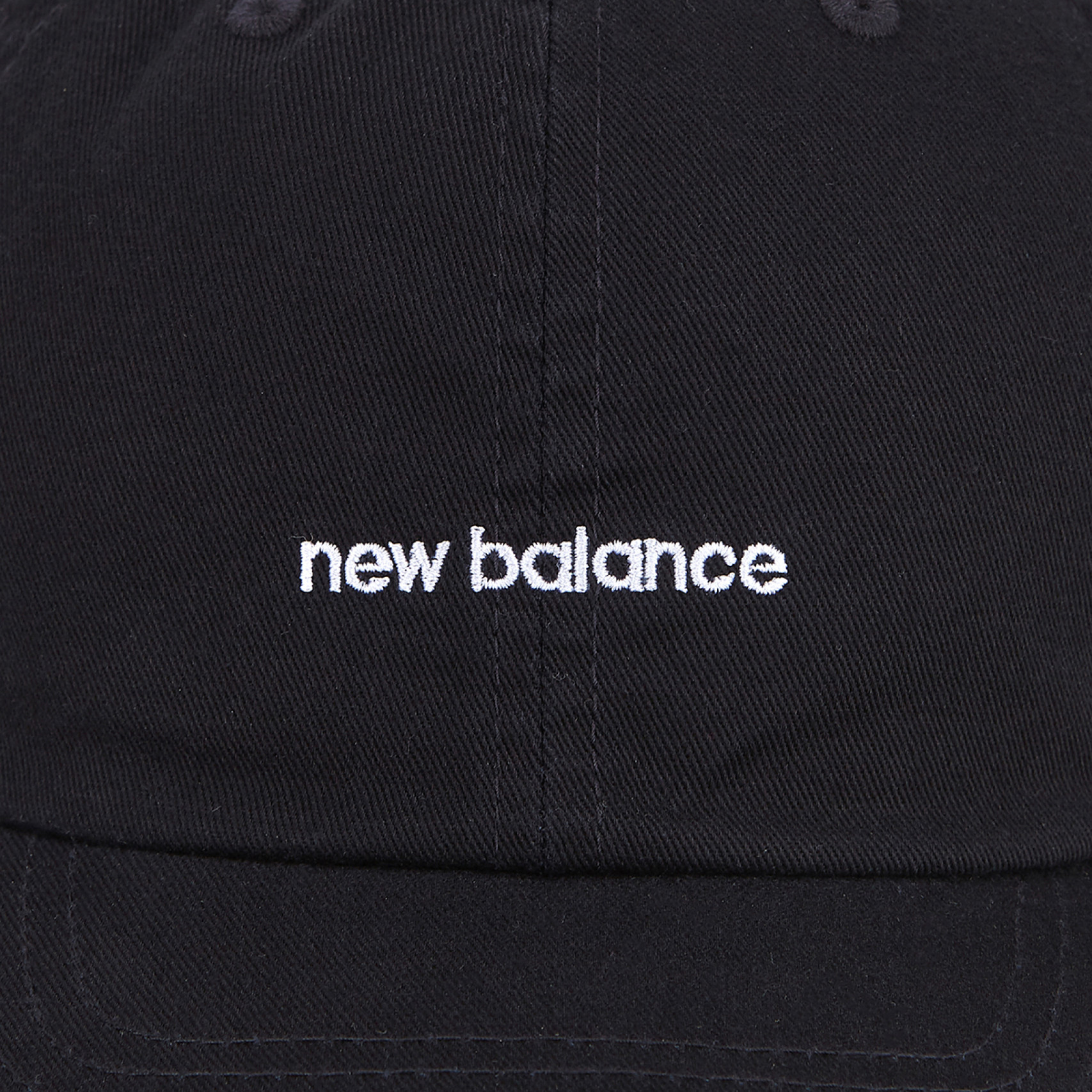 레터 로고 볼캡 블랙 / NBGDFB1102