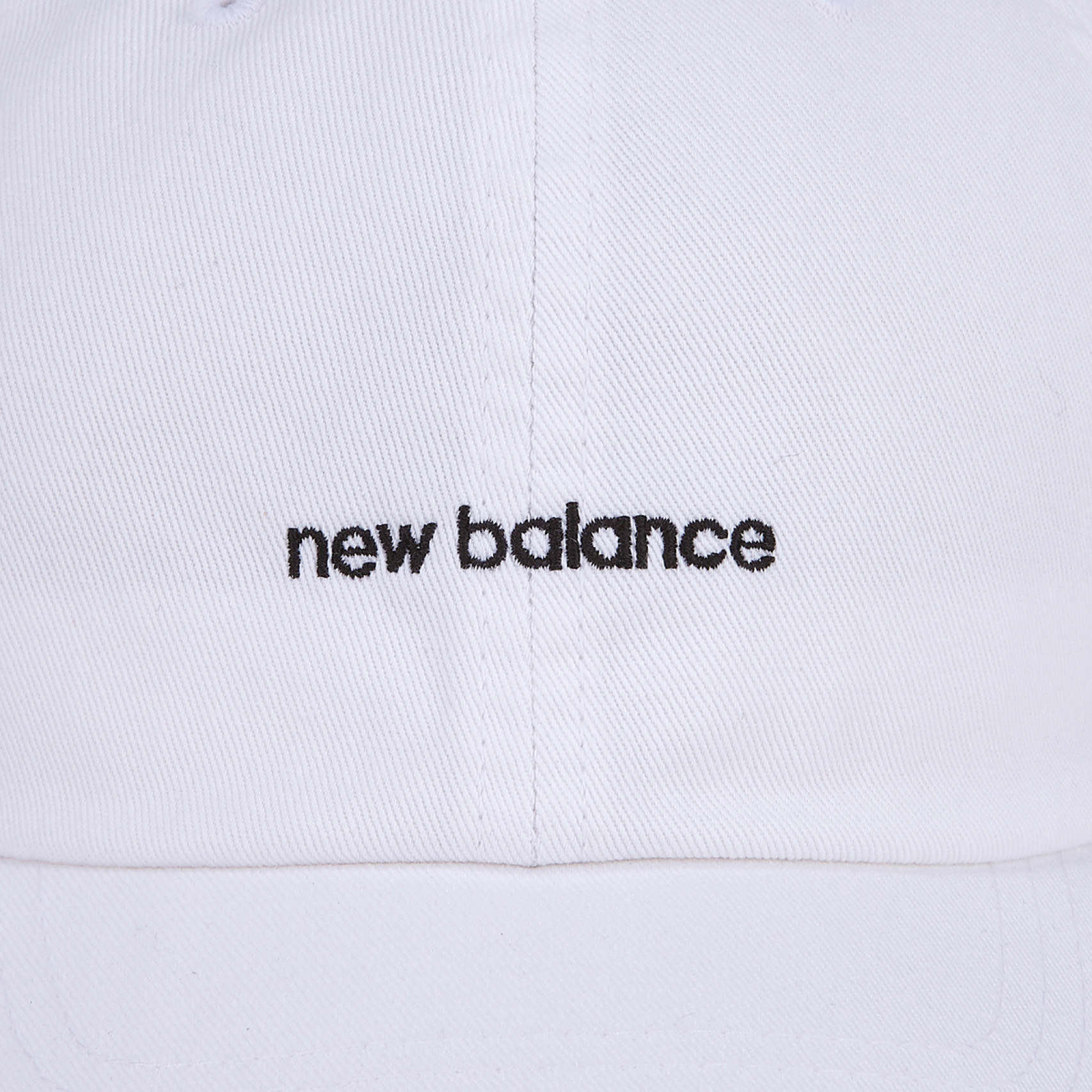 레터 로고 볼캡 화이트 / NBGDFB1102