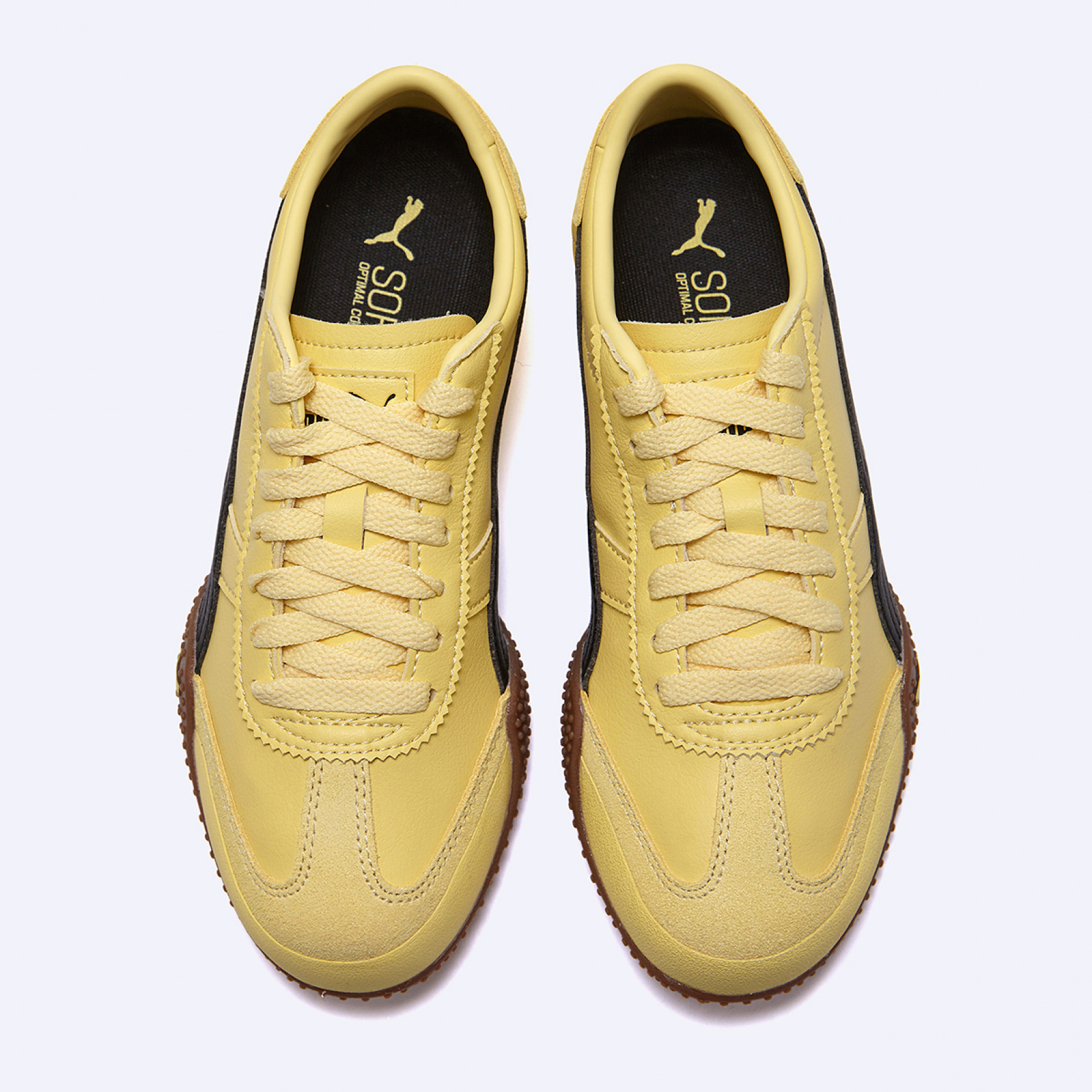 벨라 UT 레더 페일 레몬 블랙 여성 / 40525607