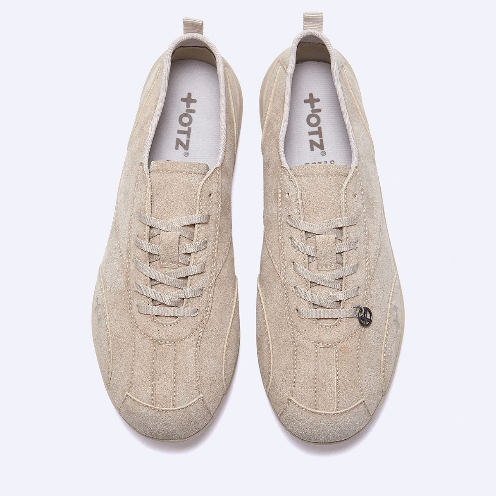 로마리 스웨이드 스니커즈 아이보리 / FLOTGA1W74