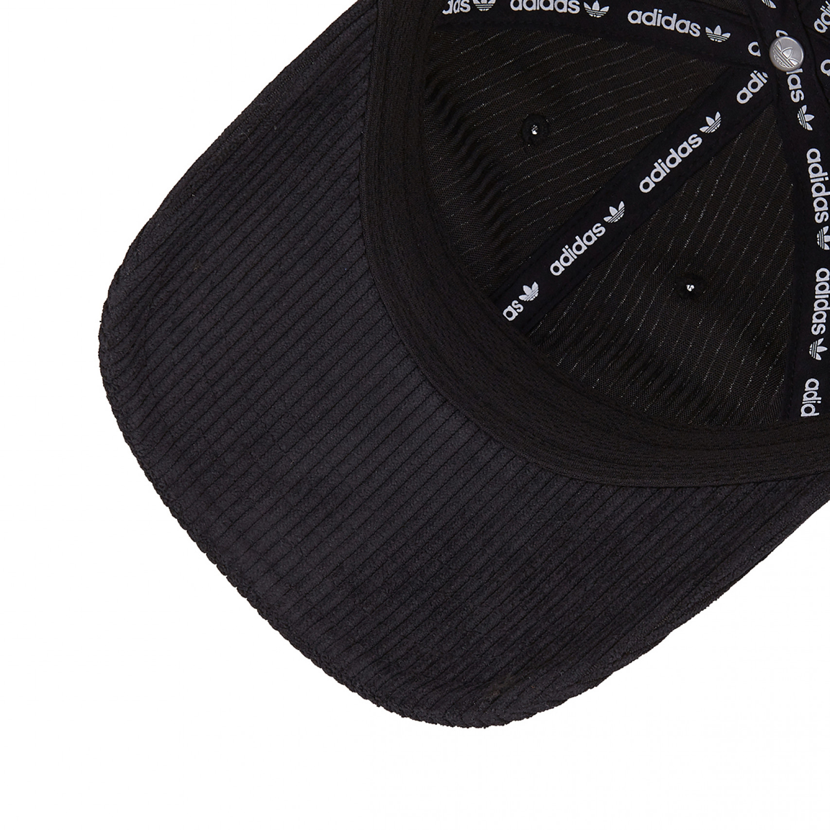 코듀로이 야구 캡 블랙 / KC8050