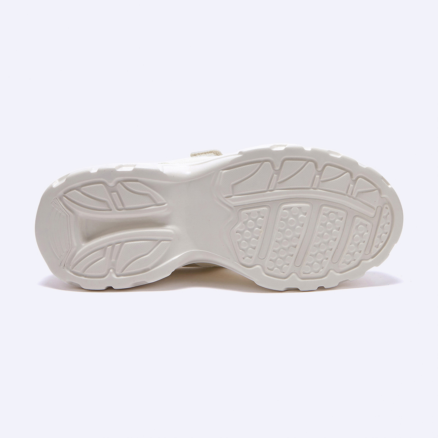 로미타 플랫폼 벨크로 스니커즈 화이트 / FLOTGA1W38