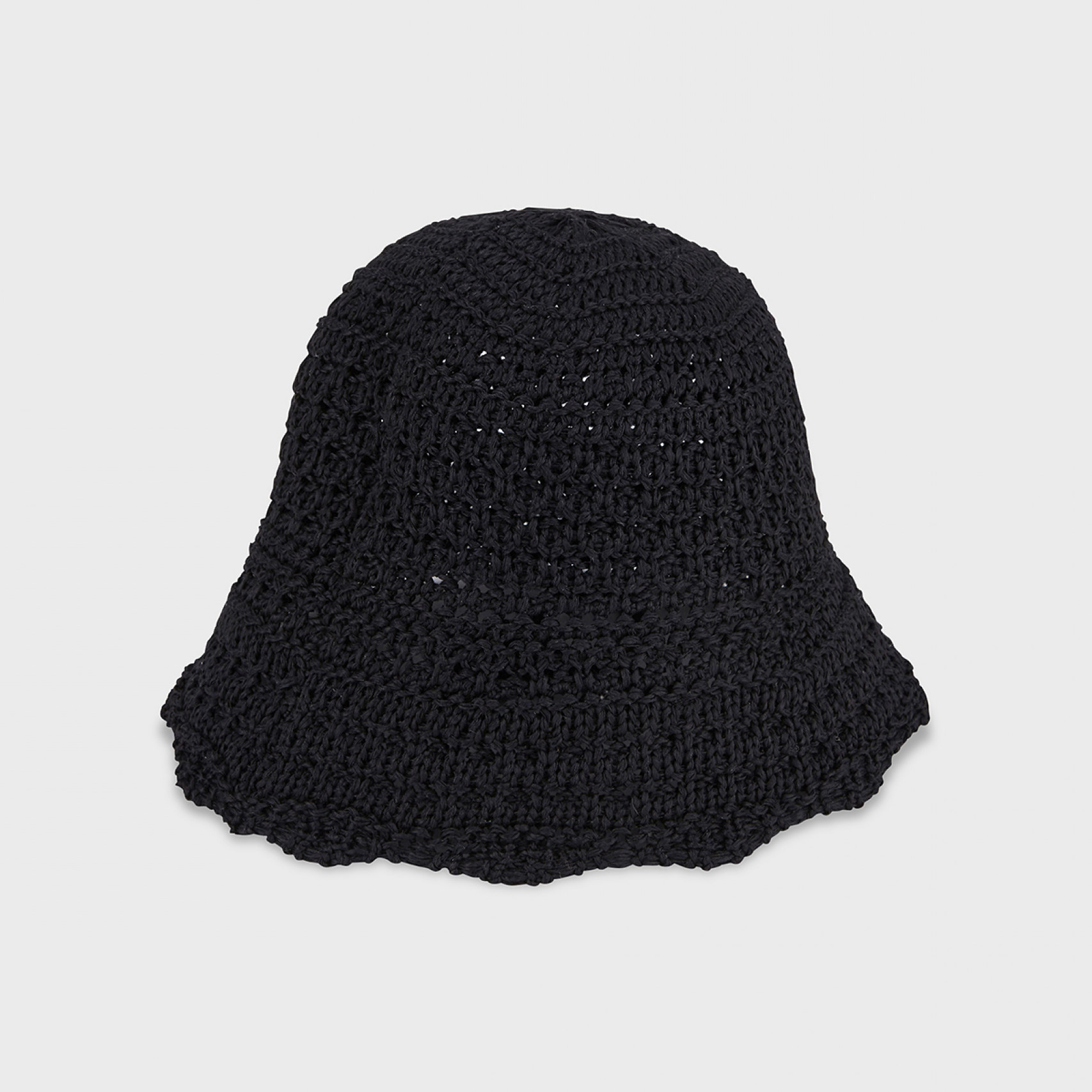 니트 버킷햇 블랙 / FLOTGA2H18